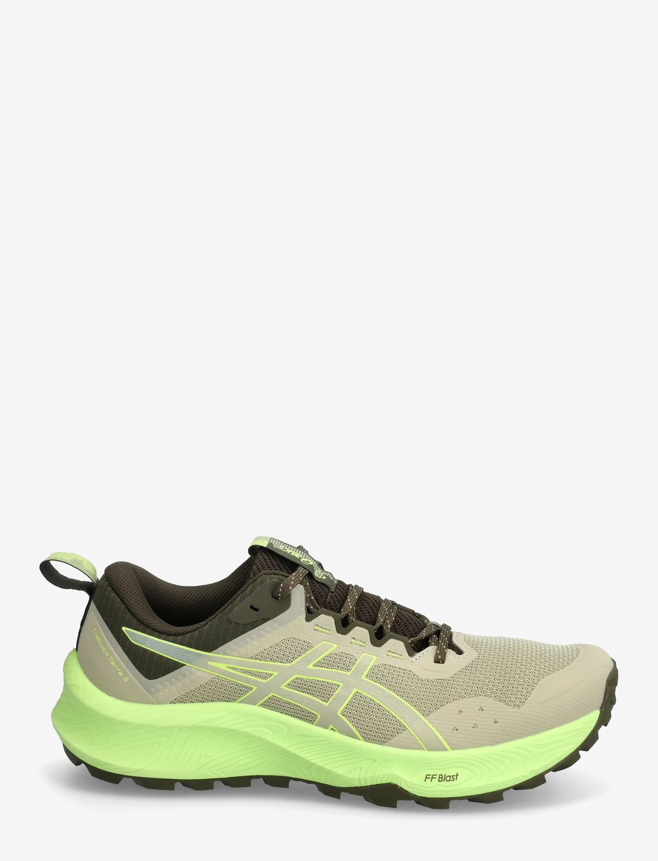 Asics - Trabuco Terra 3 - löparskor - khaki/lime green - 1