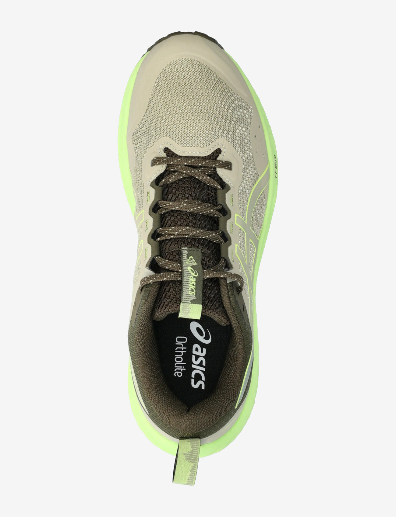 Asics - Trabuco Terra 3 - löparskor - khaki/lime green - 3