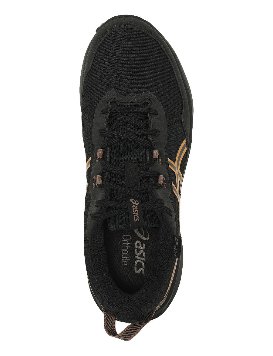 Asics - GEL-VENTURE 11 WATERPROOF - shoes - black/sandstorm - 3