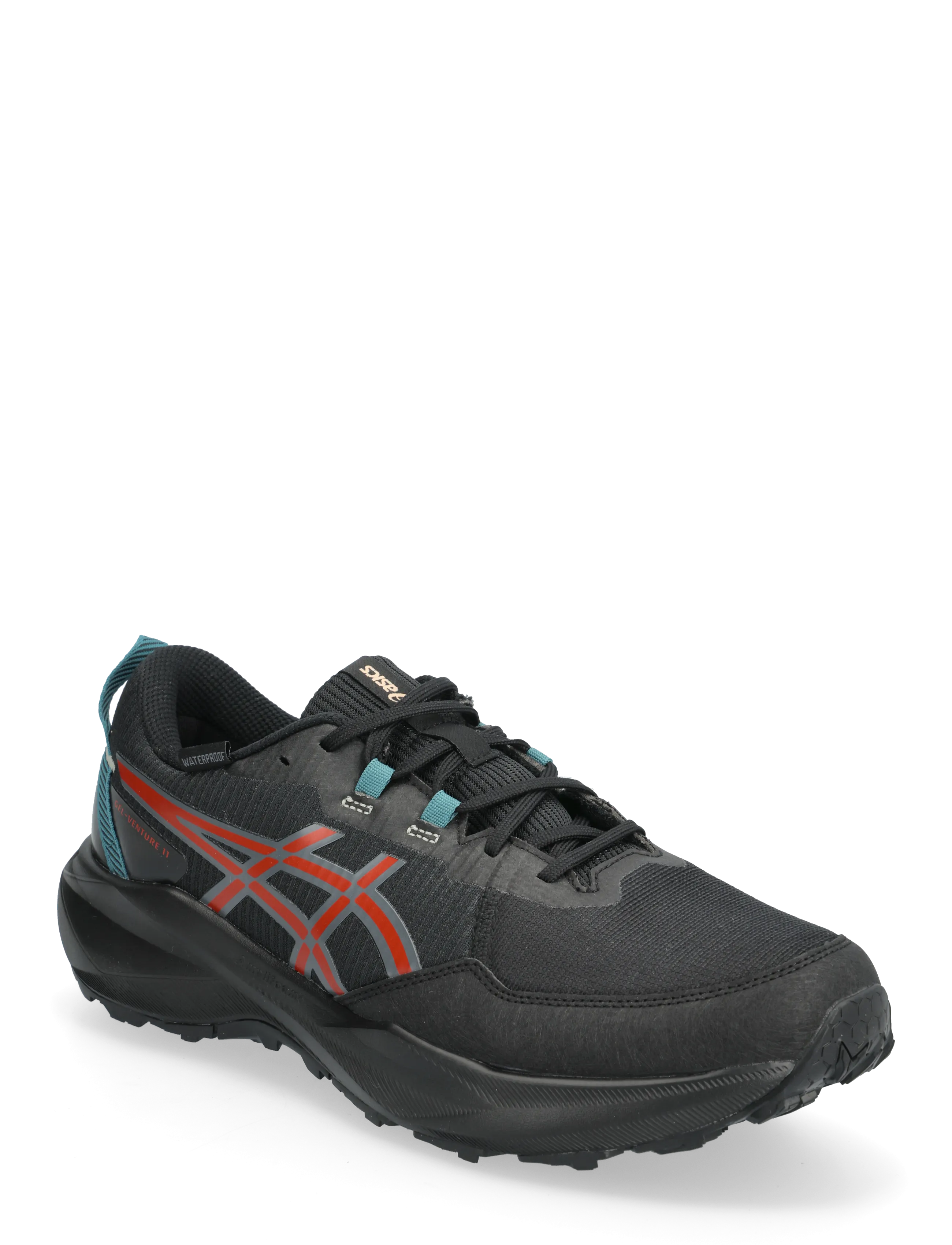 Asics GEL-VENTURE 11 WATERPROOF - Skor - BLACK/SPICE LATTE / black