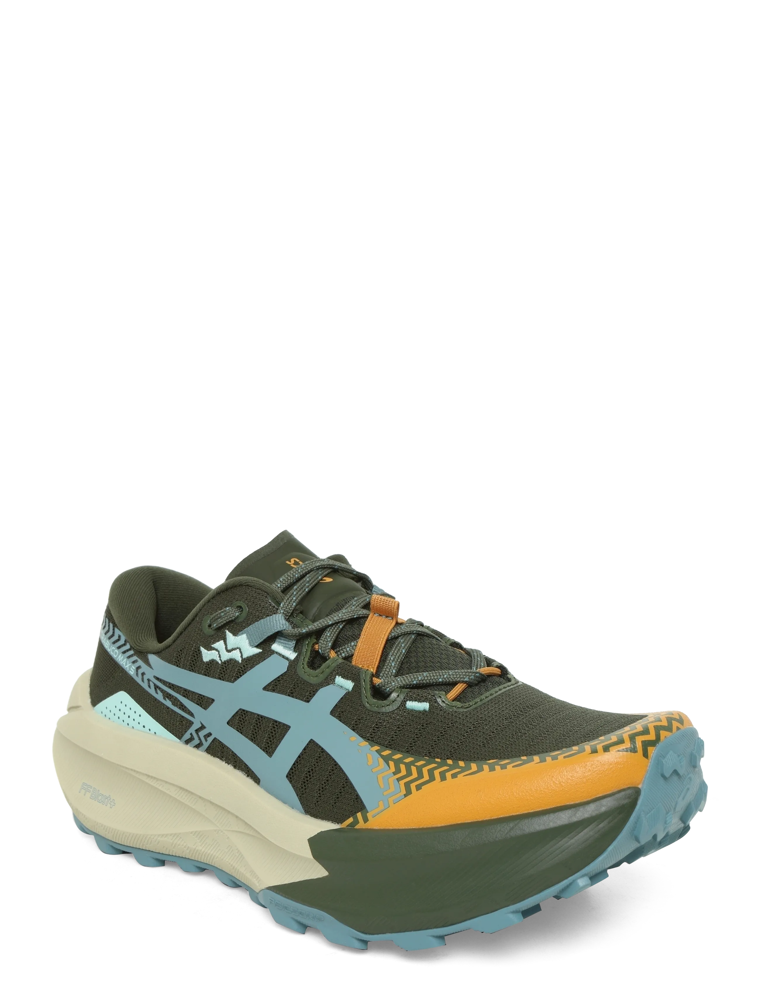 Asics Trabuco Max 5, 40, Khaki green, Sport Sko > Sport Running Sko, Herre
