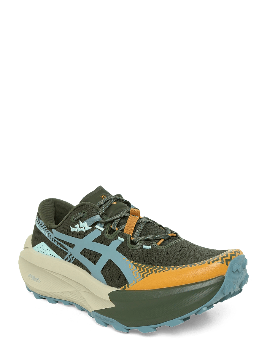Asics - TRABUCO MAX 5 - shoes - vintage khaki/foggy teal - 0