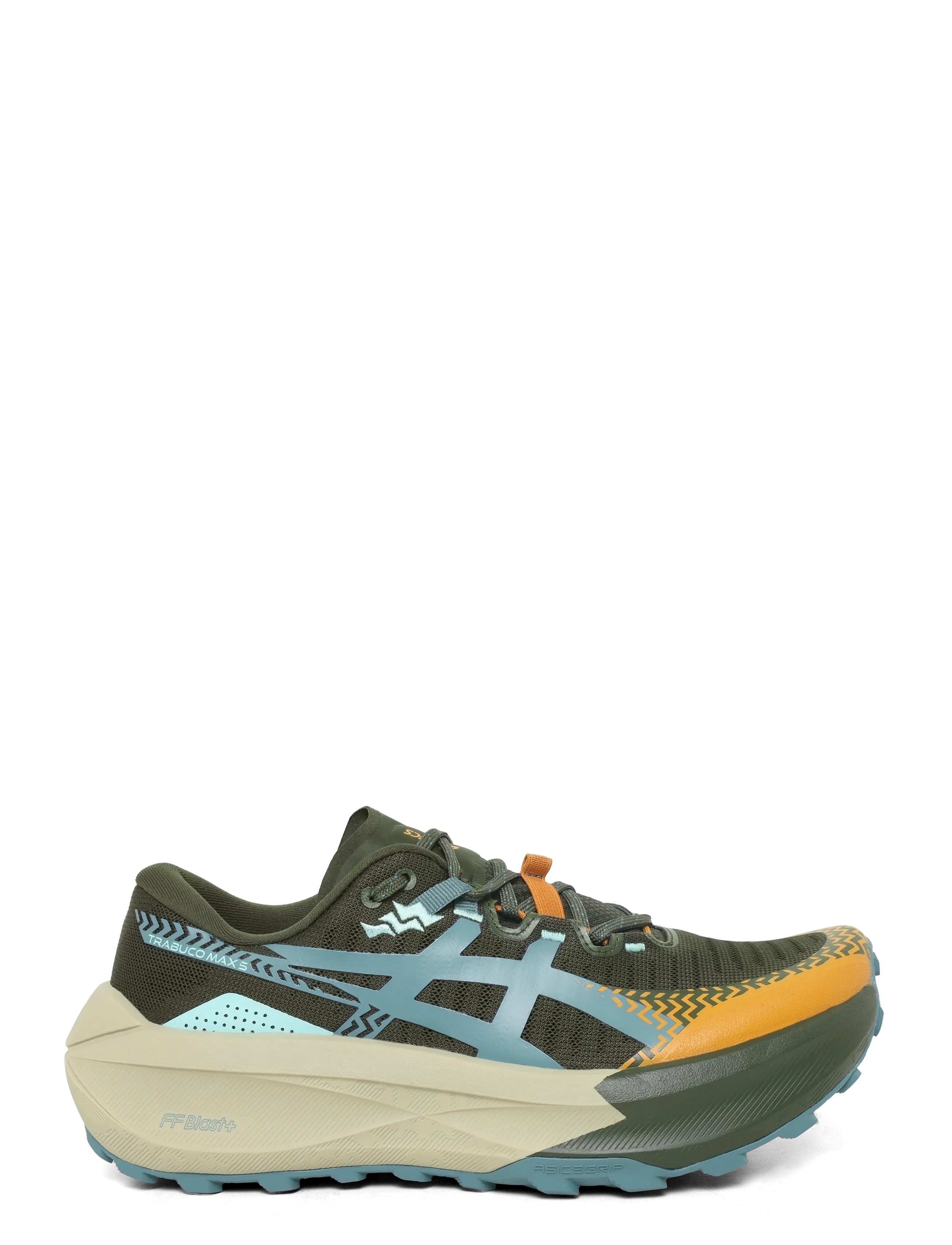 Asics - TRABUCO MAX 5 - running shoes - vintage khaki/foggy teal - 2