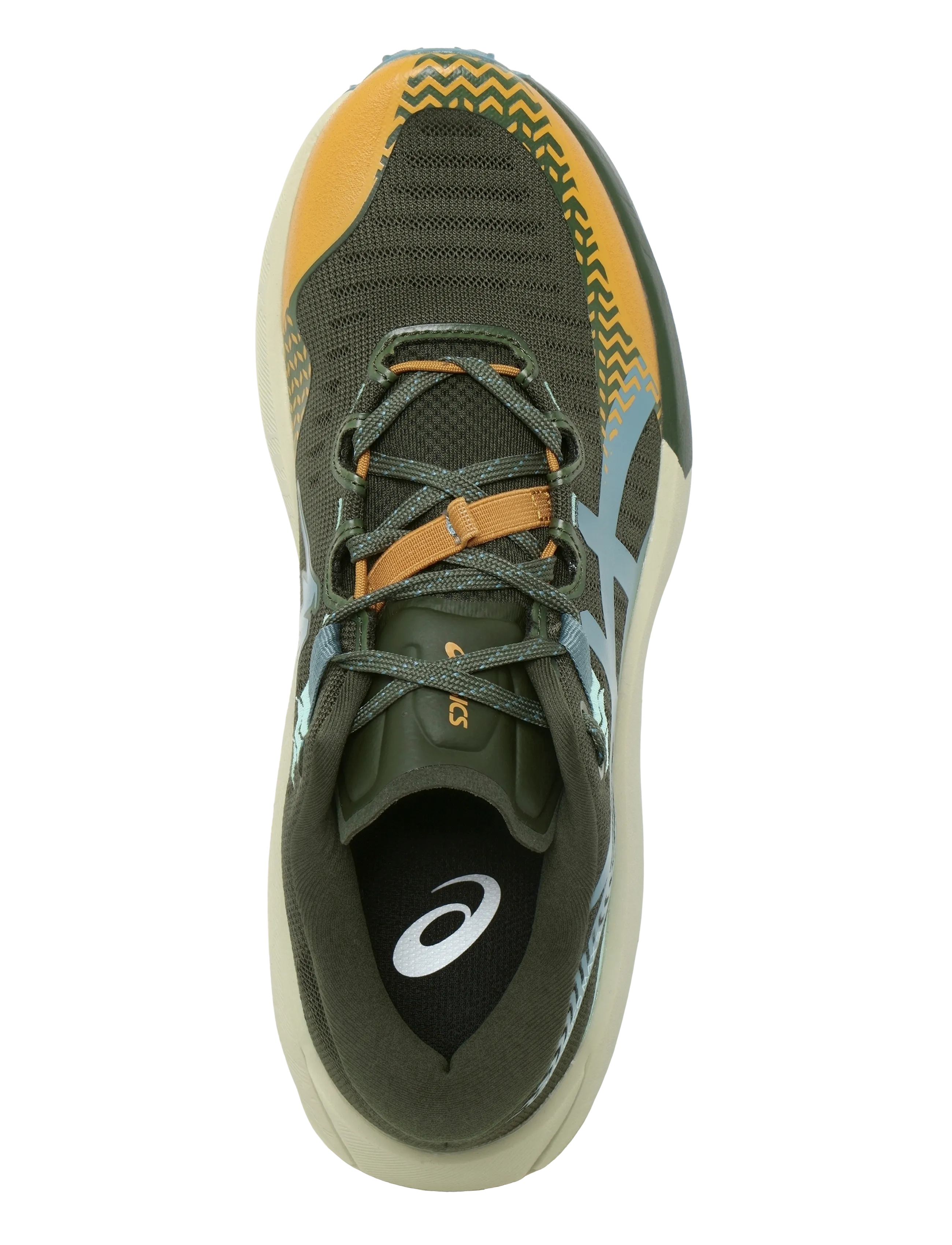 Asics - TRABUCO MAX 5 - running shoes - vintage khaki/foggy teal - 3