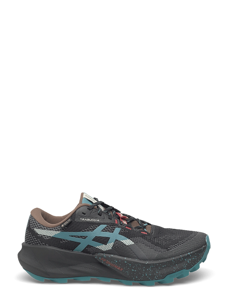 Asics - TRABUCO 14 GTX - shoes - black/misty pine - 1