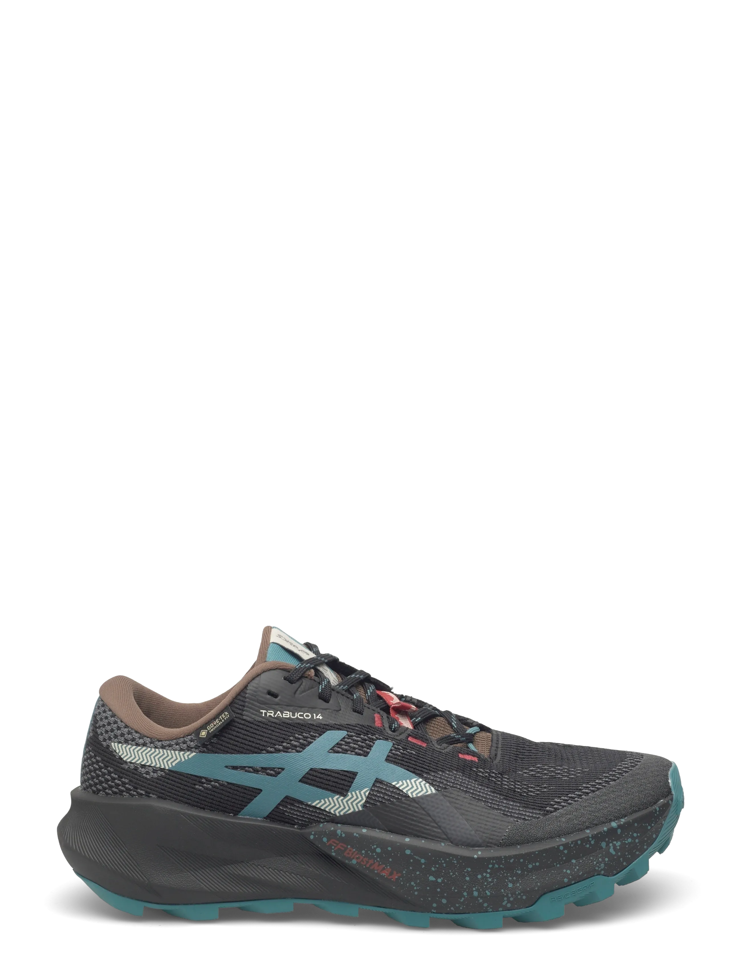 Asics - TRABUCO 14 GTX - shoes - black/misty pine - 1