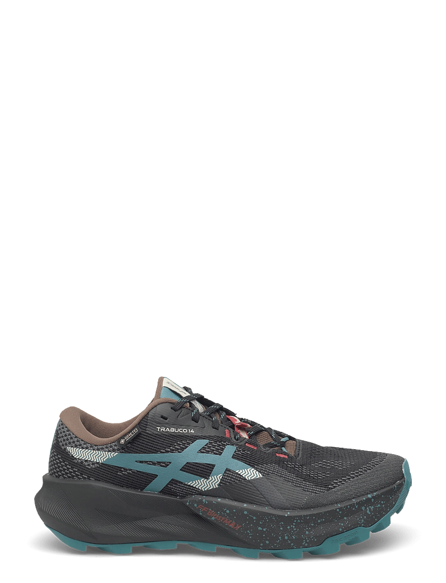 Asics - TRABUCO 14 GTX - shoes - black/misty pine - 1