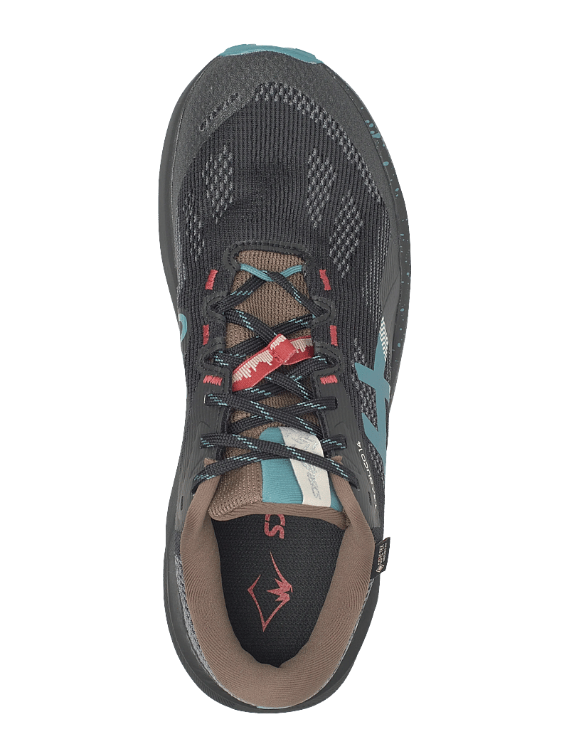 Asics - TRABUCO 14 GTX - shoes - black/misty pine - 3