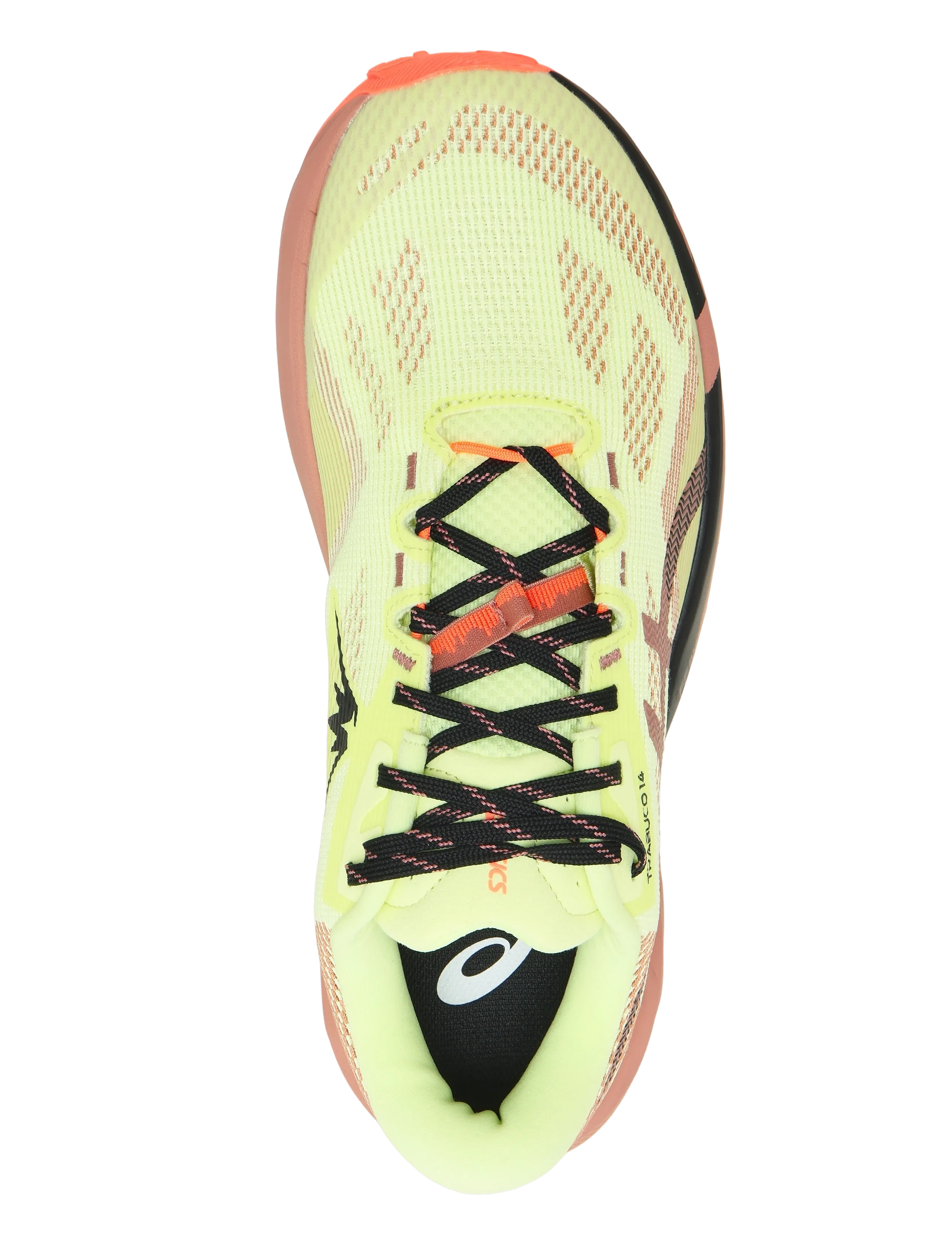 Asics - TRABUCO 14 - shoes - illuminate yellow/umeboshi - 3