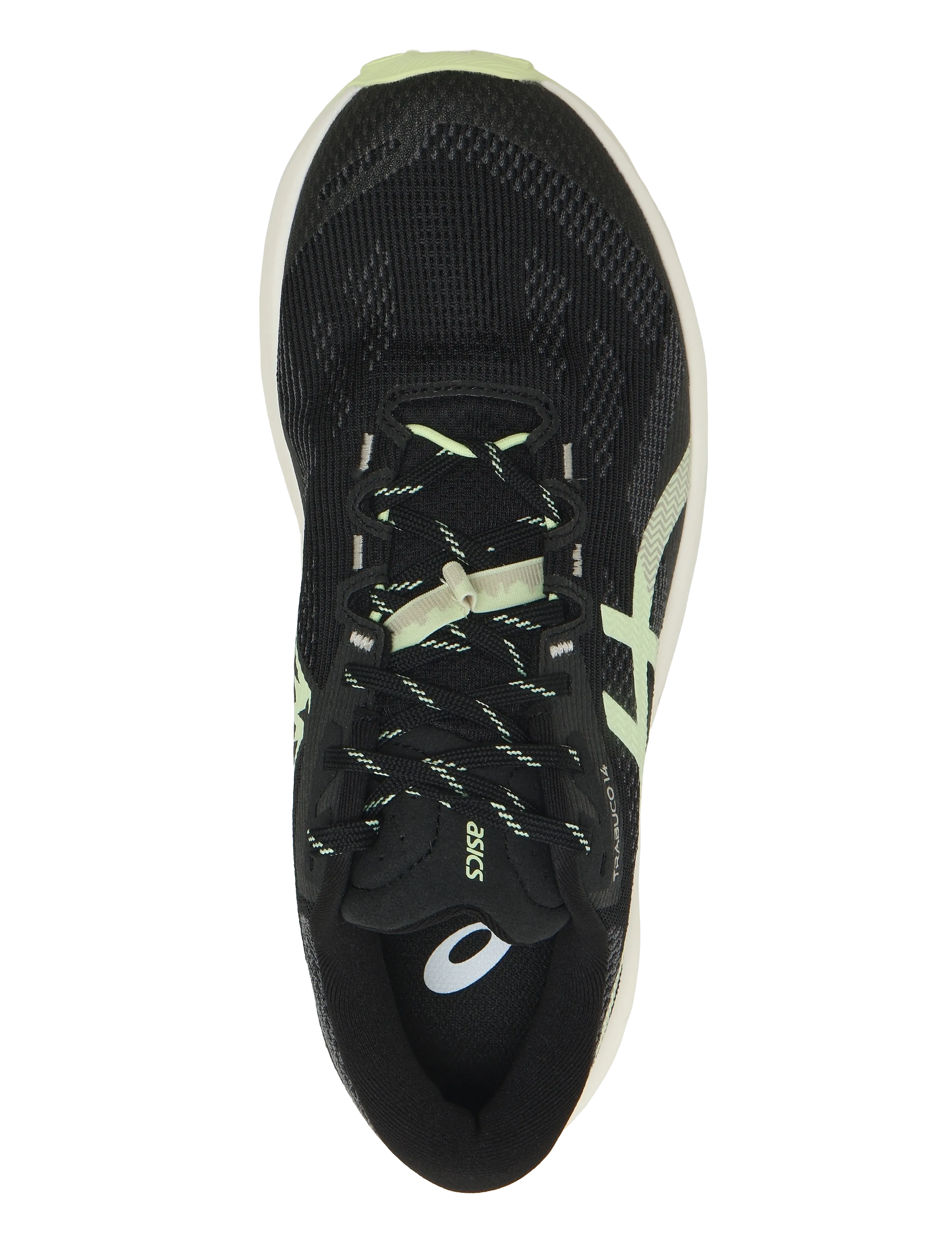 Asics - TRABUCO 14 - running shoes - black/illuminate yellow - 3