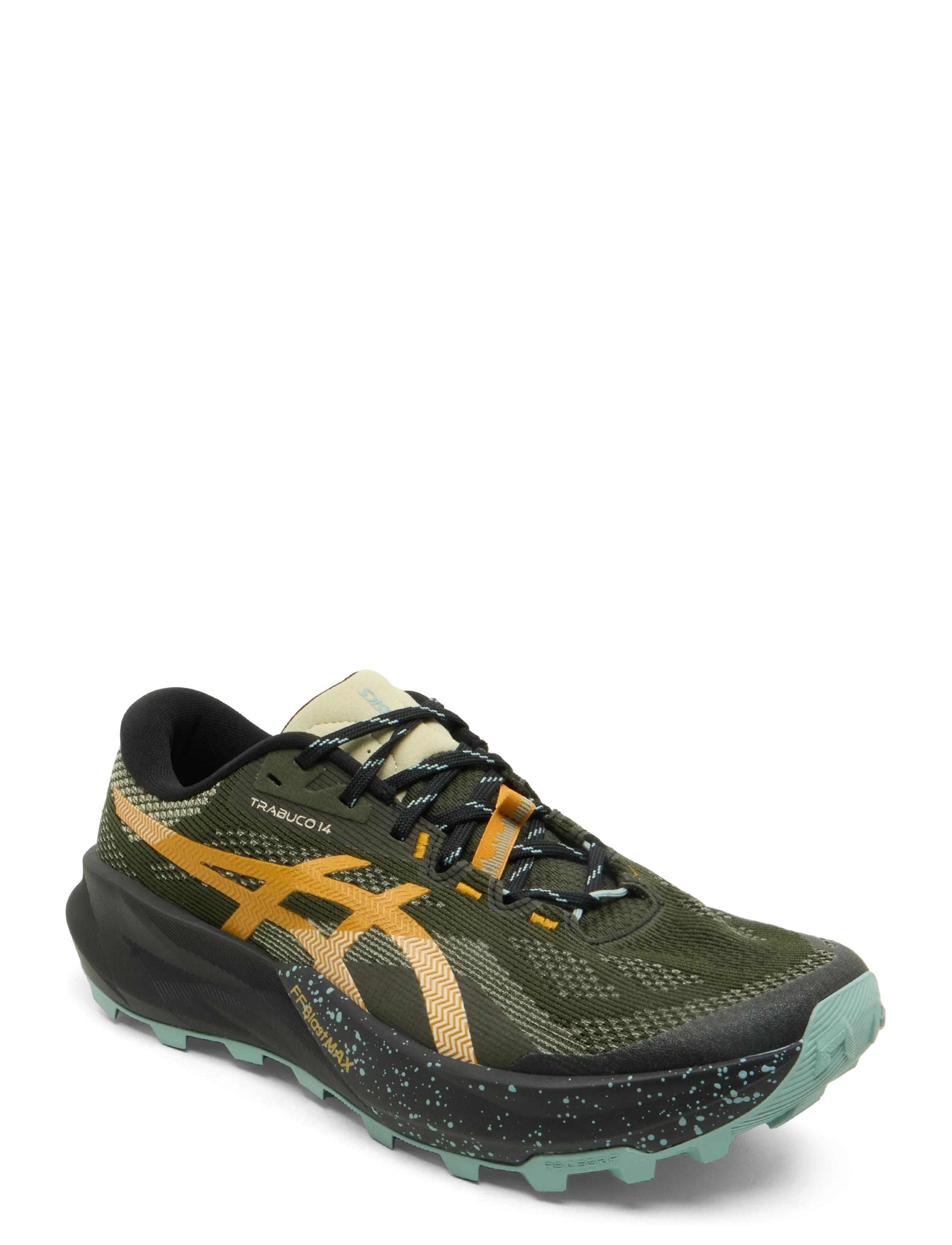 Asics Trabuco 14, 39, Khaki green, Sport Sko > Sport Running Sko, Herre