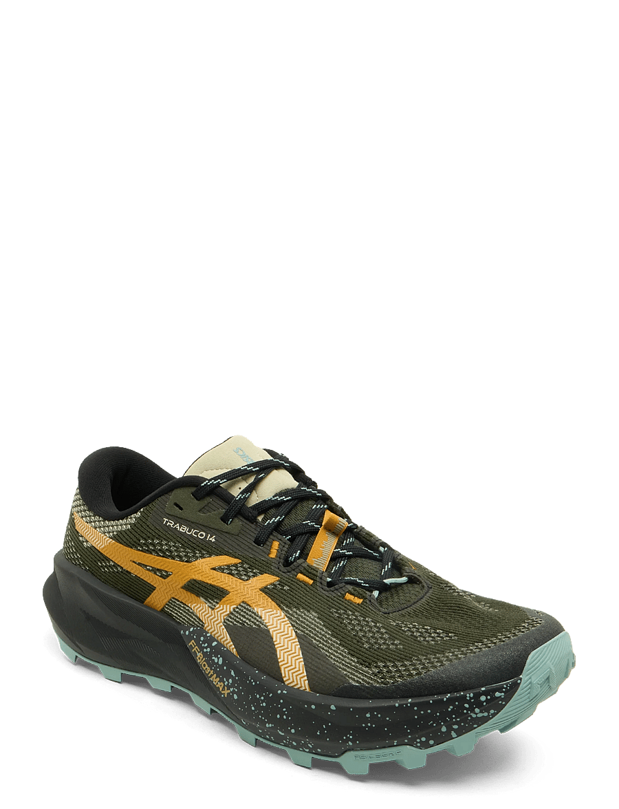 Asics - TRABUCO 14 - löparskor - vintage khaki/black - 0
