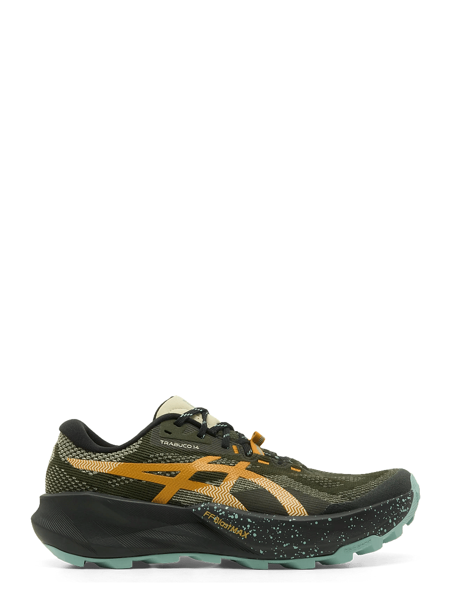 Asics - TRABUCO 14 - löparskor - vintage khaki/black - 2