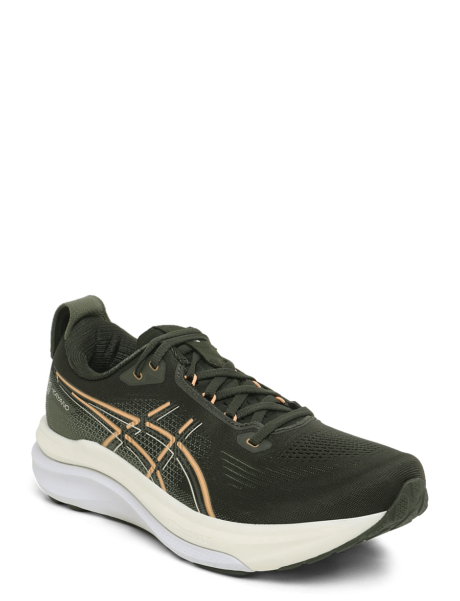 Asics - GEL-KAYANO 33 - shoes - vintage khaki/bright sunstone - 0