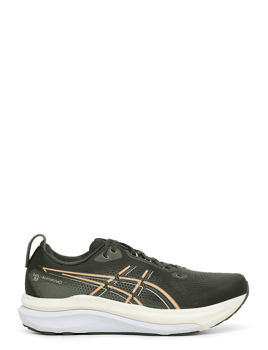 Asics - GEL-KAYANO 33 - shoes - vintage khaki/bright sunstone - 2