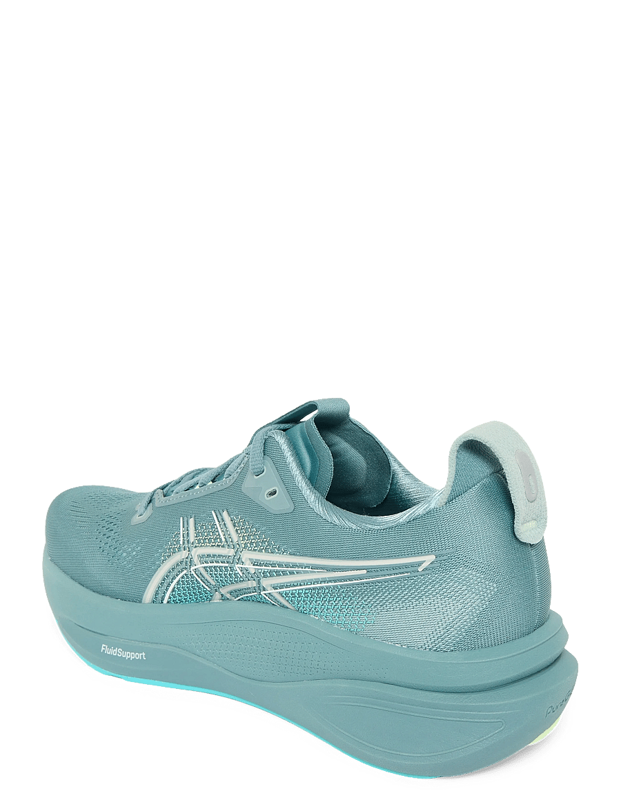 Asics - GEL-KAYANO 33 - shoes - foggy teal/illuminate yellow - 1