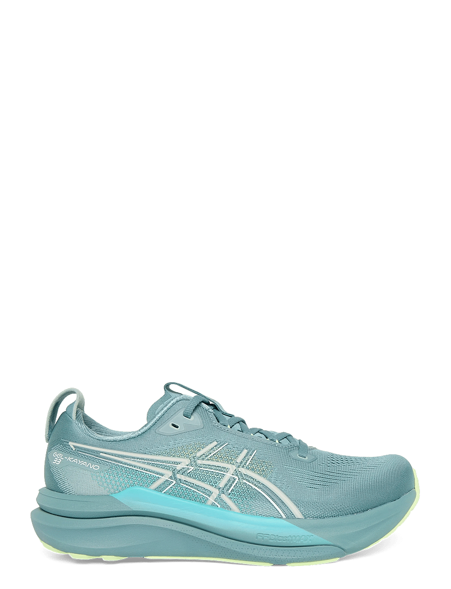 Asics - GEL-KAYANO 33 - shoes - foggy teal/illuminate yellow - 2