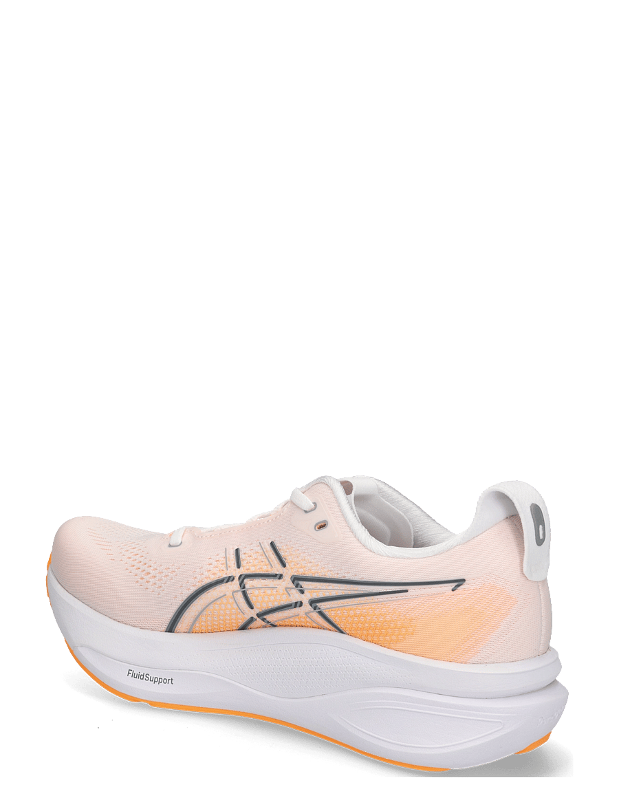 Asics - GEL-KAYANO 33 - shoes - white/stadium orange - 1