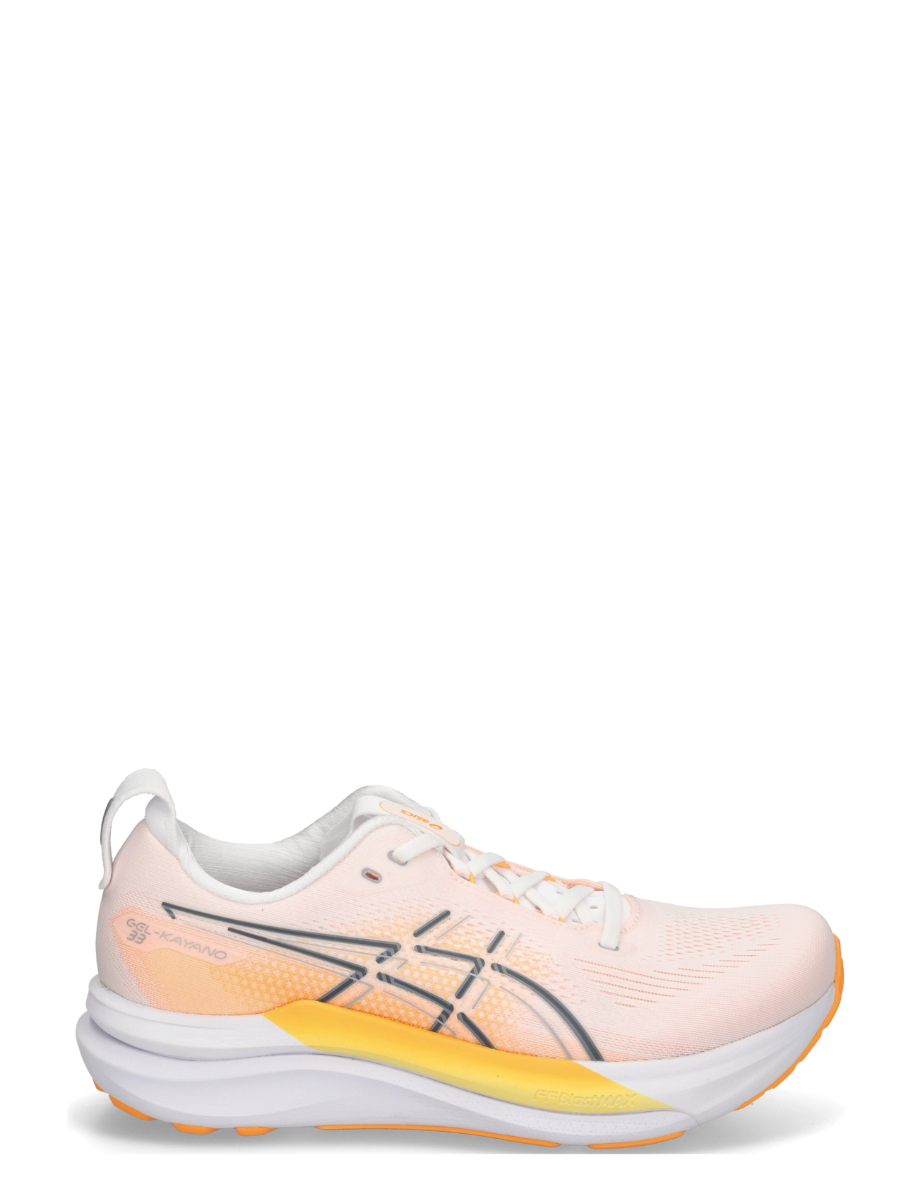 Asics - GEL-KAYANO 33 - shoes - white/stadium orange - 2