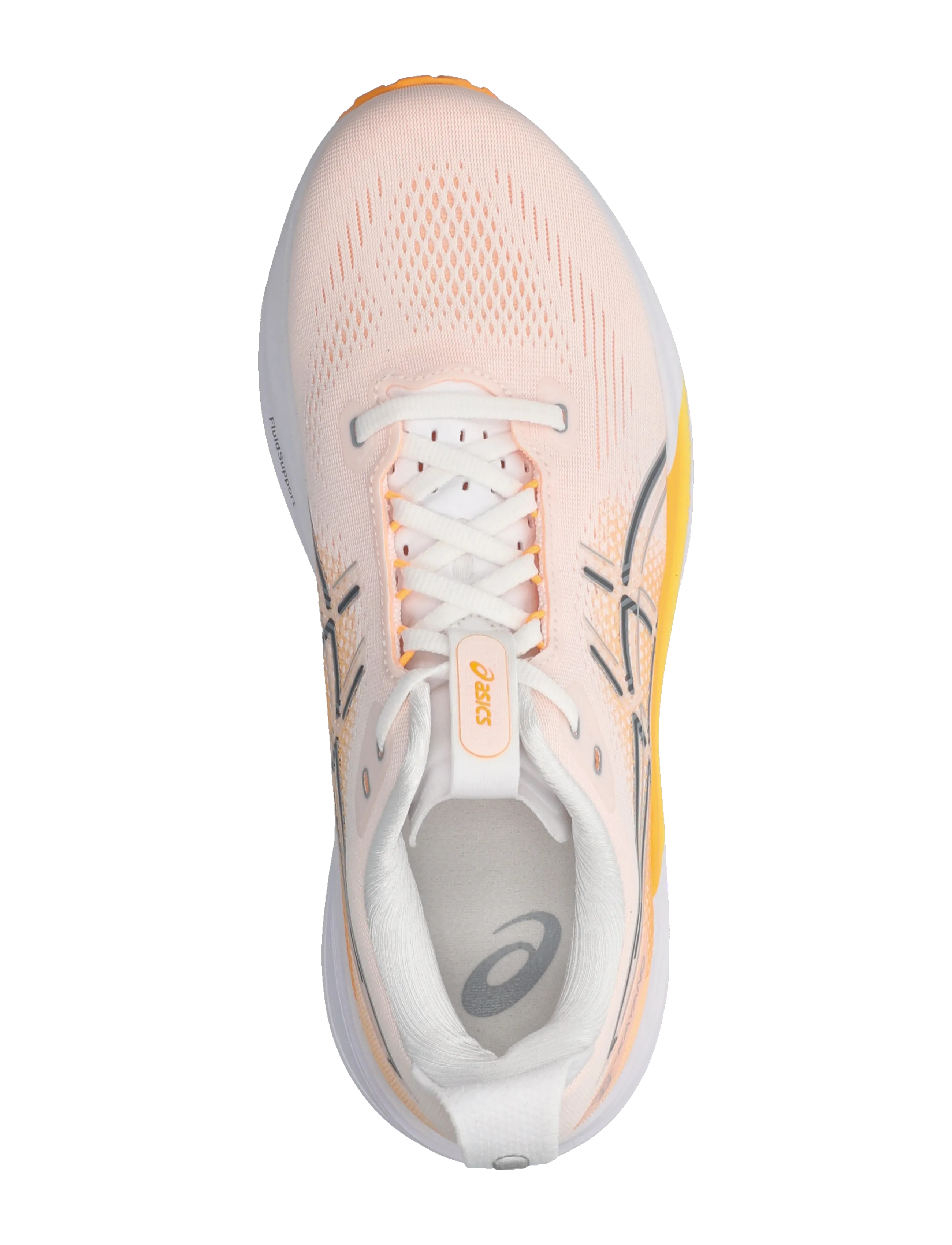 Asics - GEL-KAYANO 33 - shoes - white/stadium orange - 3