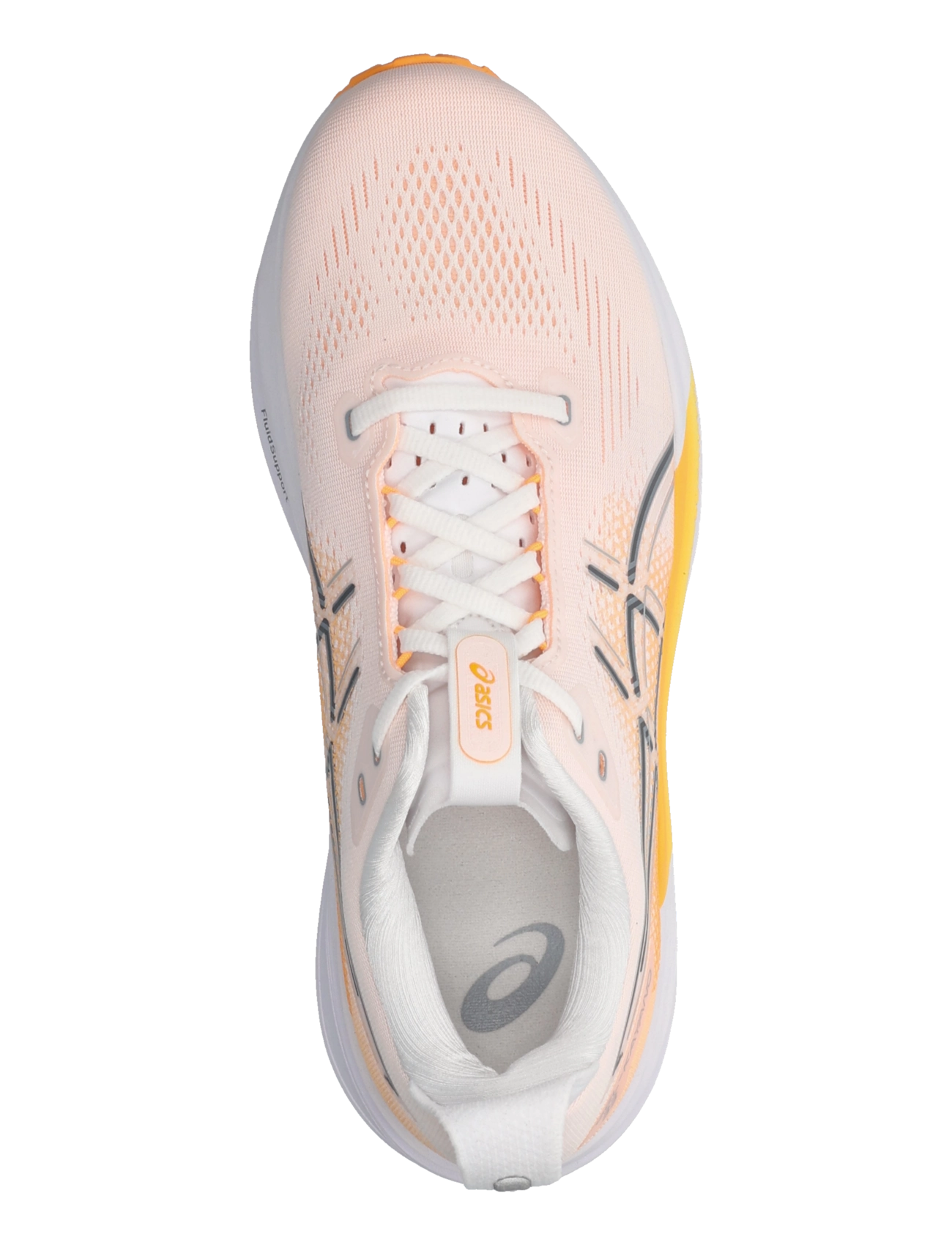 Asics - GEL-KAYANO 33 - shoes - white/stadium orange - 3
