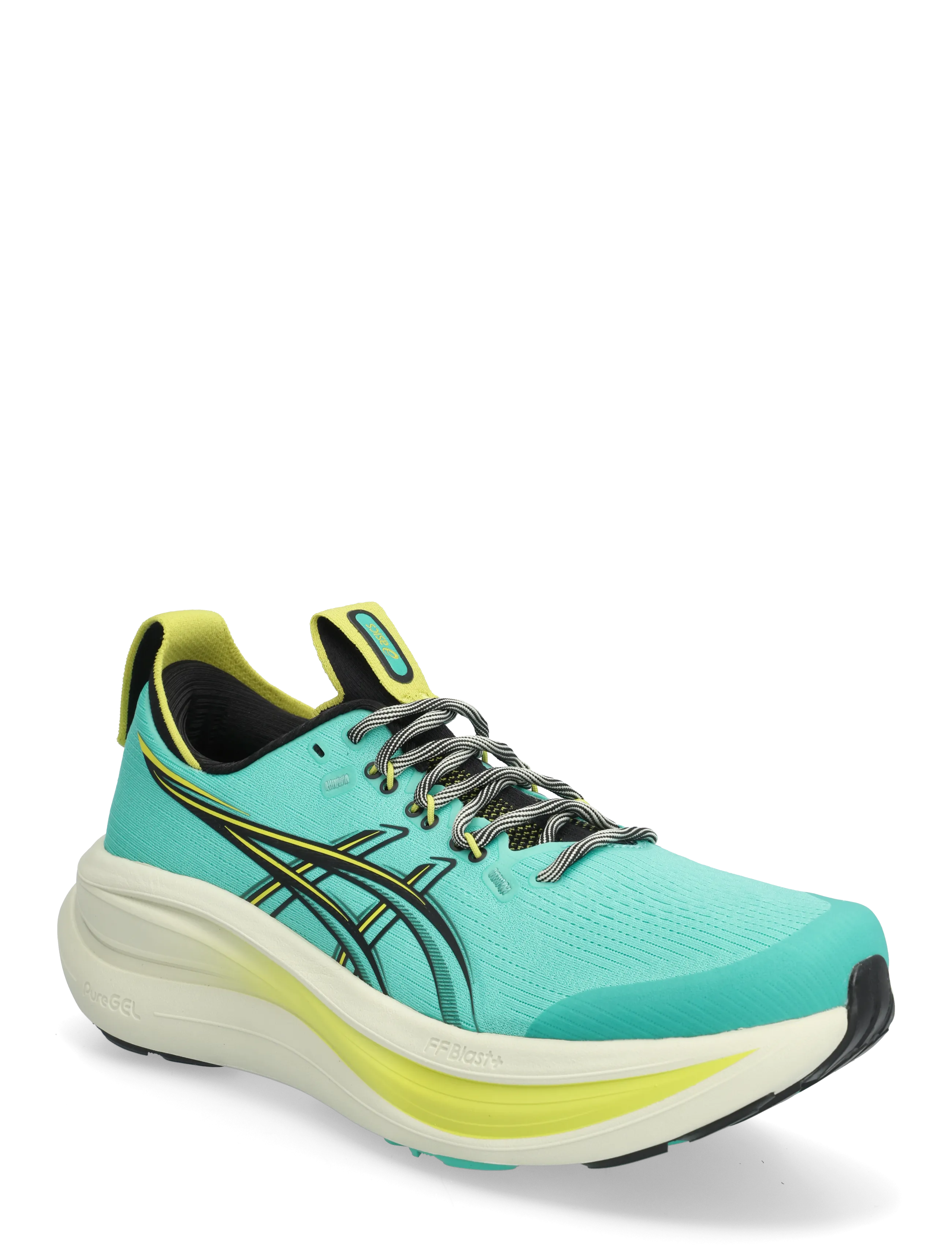 Asics GEL-NIMBUS 28 TR - Løbesko - AURORA GREEN/BLACK / green