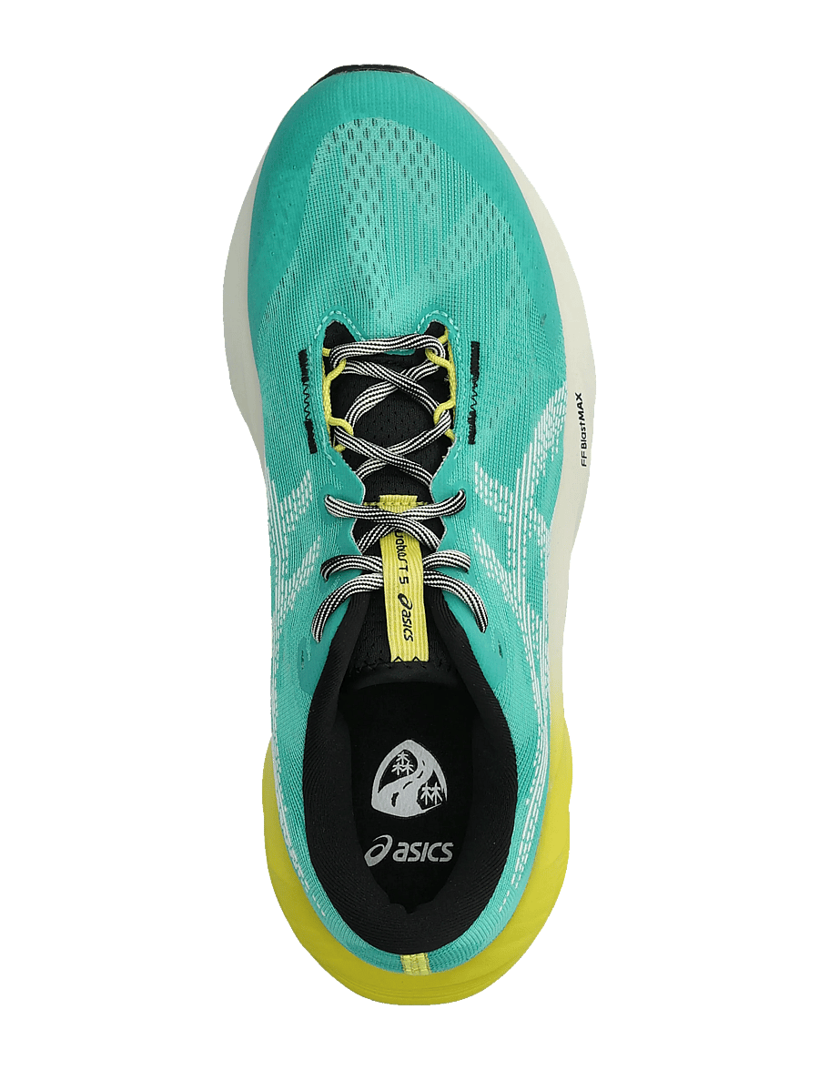 Asics - NOVABLAST 5 TR - shoes - aurora green/light dust - 3