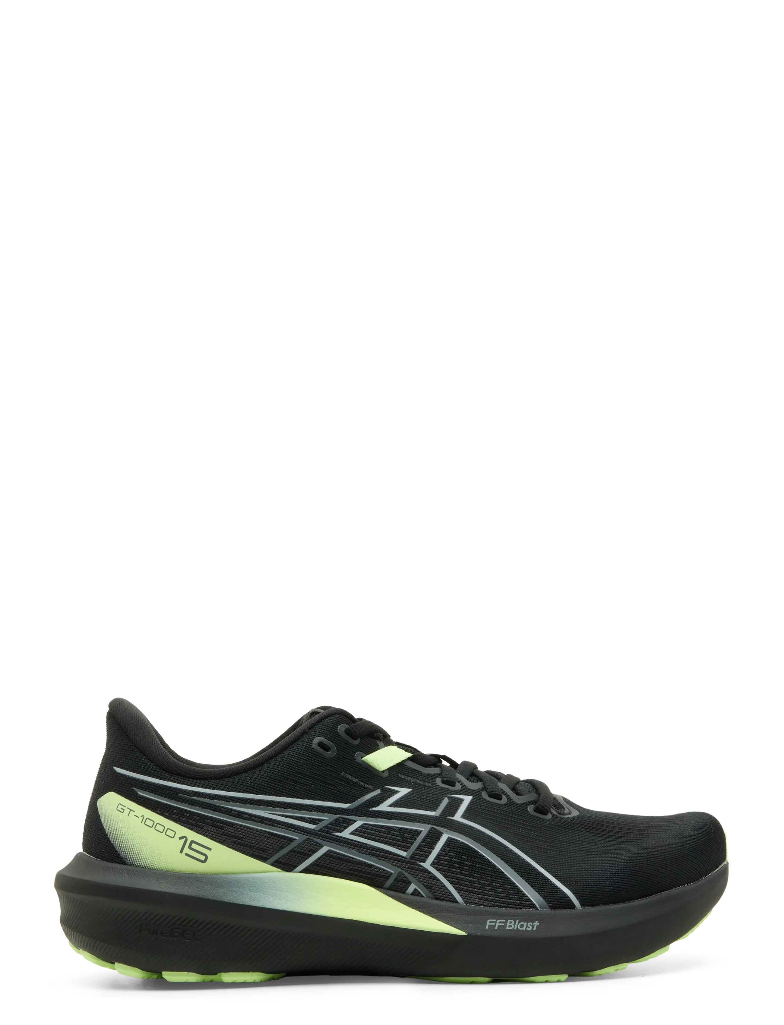 Asics - GT-1000 15 - shoes - black/illuminate yellow - 2