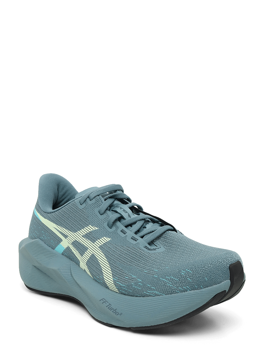 Asics - NOVABLAST 6 - shoes - foggy teal/illuminate yellow - 0