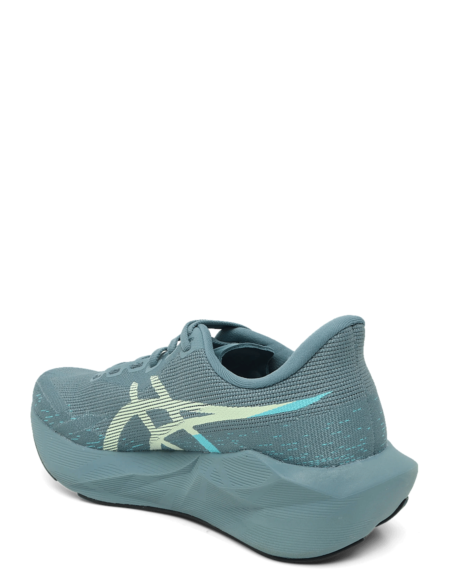 Asics - NOVABLAST 6 - shoes - foggy teal/illuminate yellow - 1