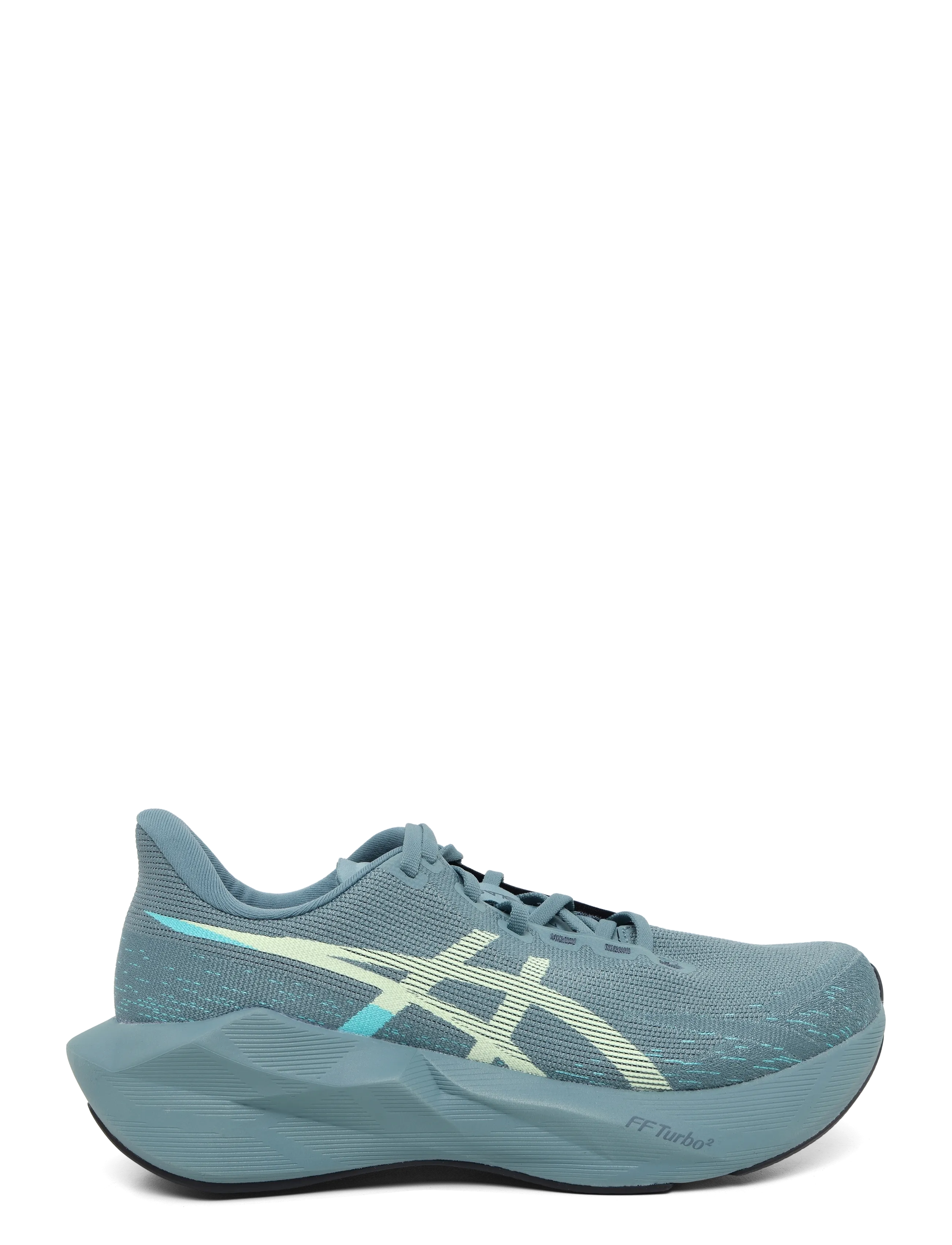 Asics - NOVABLAST 6 - shoes - foggy teal/illuminate yellow - 2