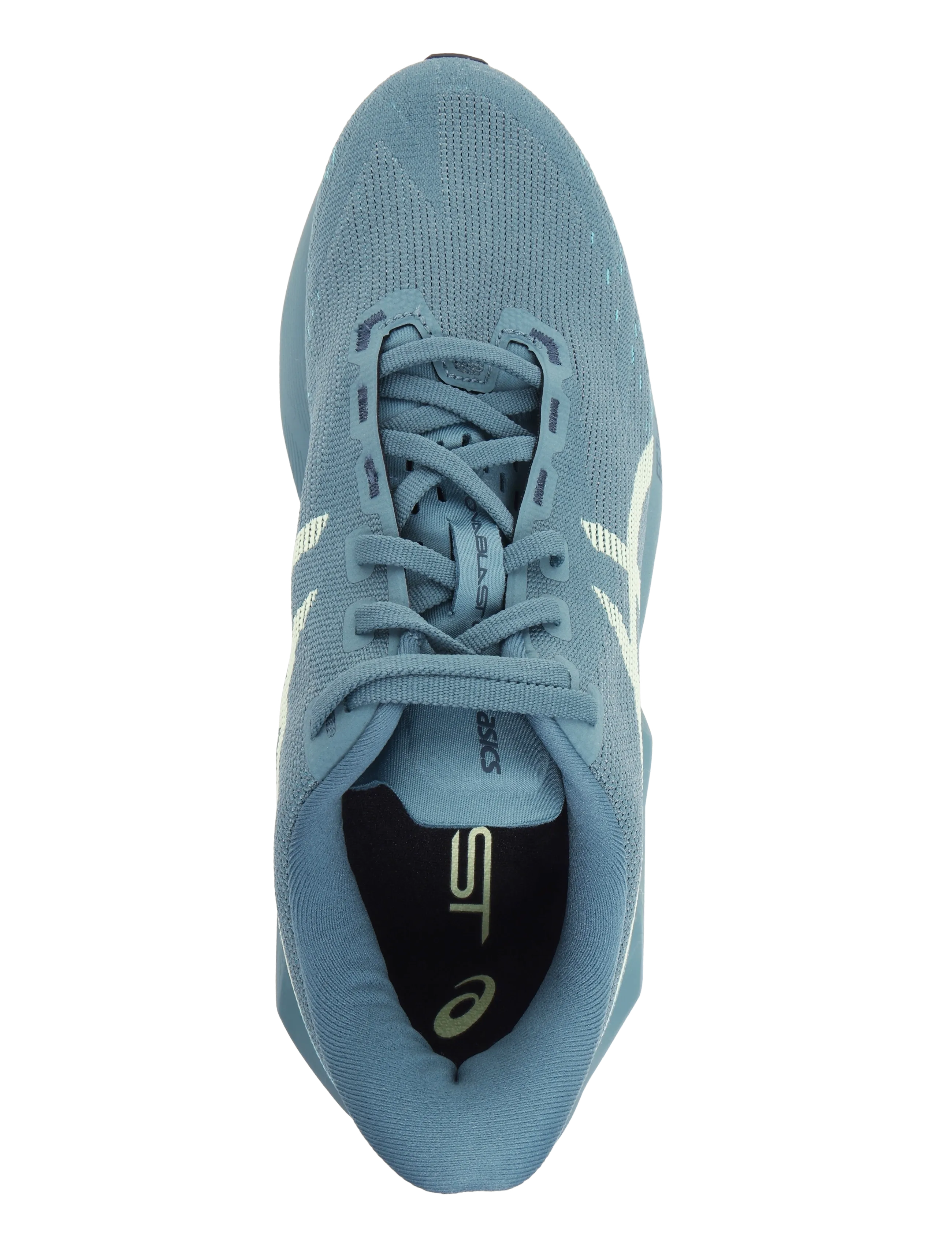 Asics - NOVABLAST 6 - shoes - foggy teal/illuminate yellow - 3