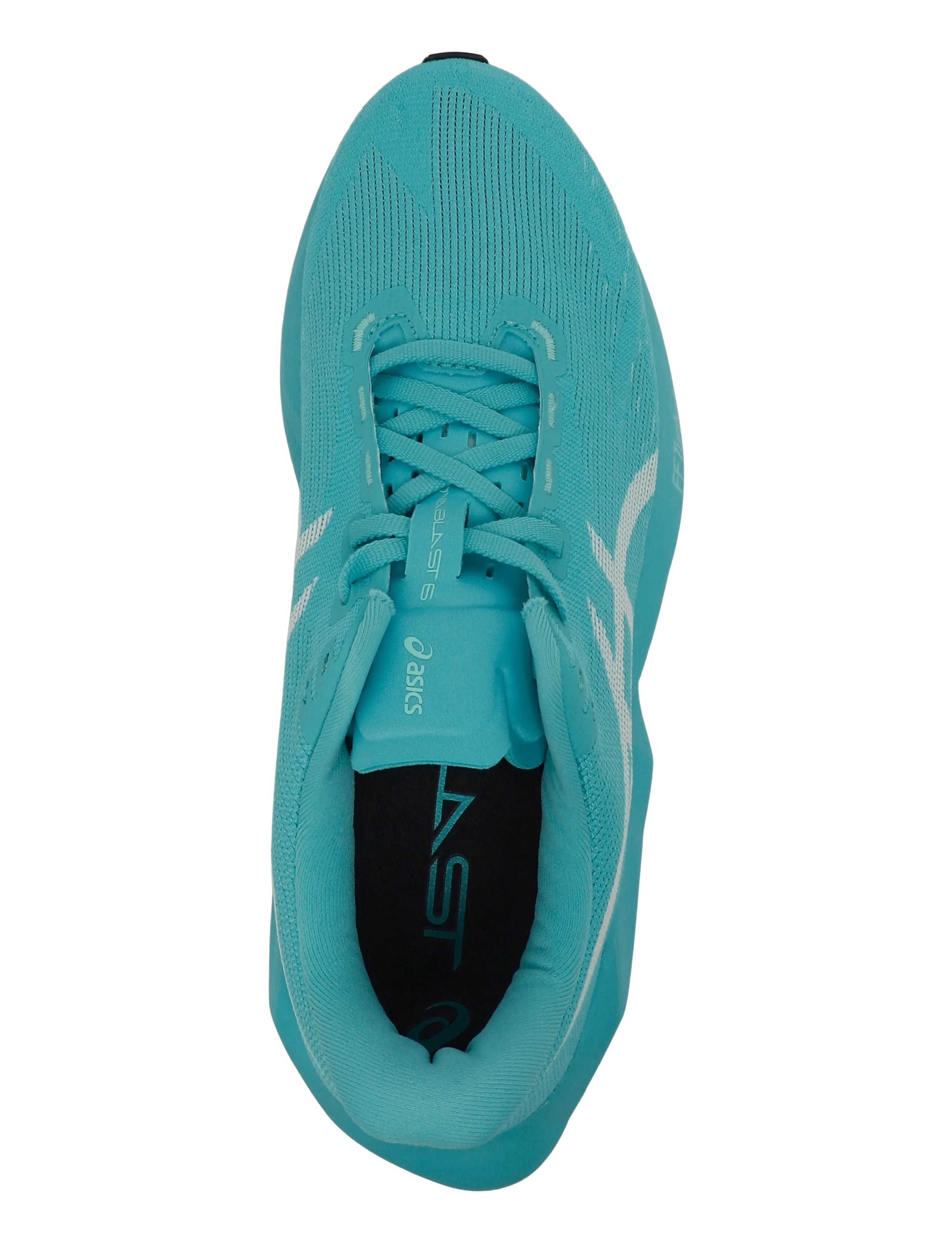 Asics - NOVABLAST 6 - shoes - energy aqua/white - 3