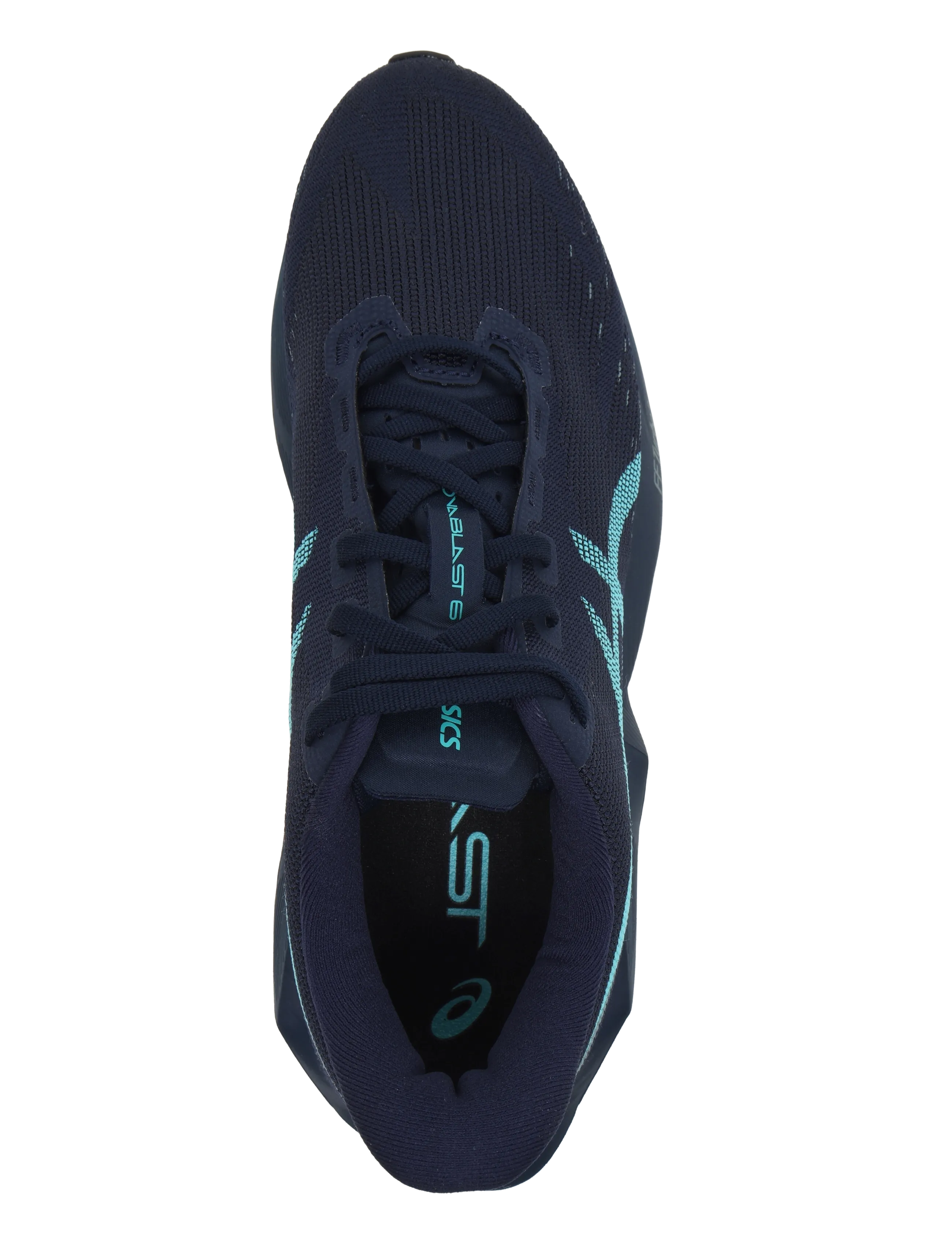 Asics - NOVABLAST 6 - shoes - midnight/energy aqua - 3