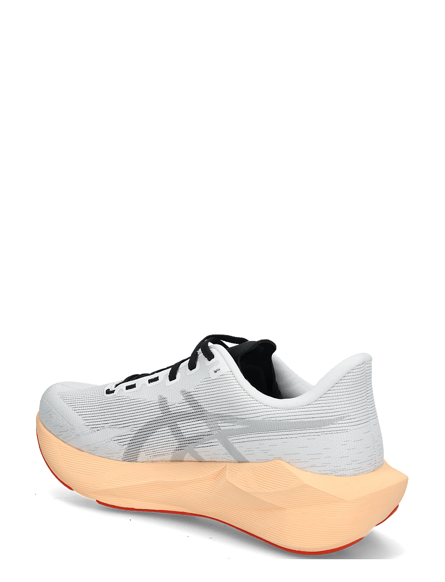 Asics - NOVABLAST 6 - shoes - white/orange glow - 1
