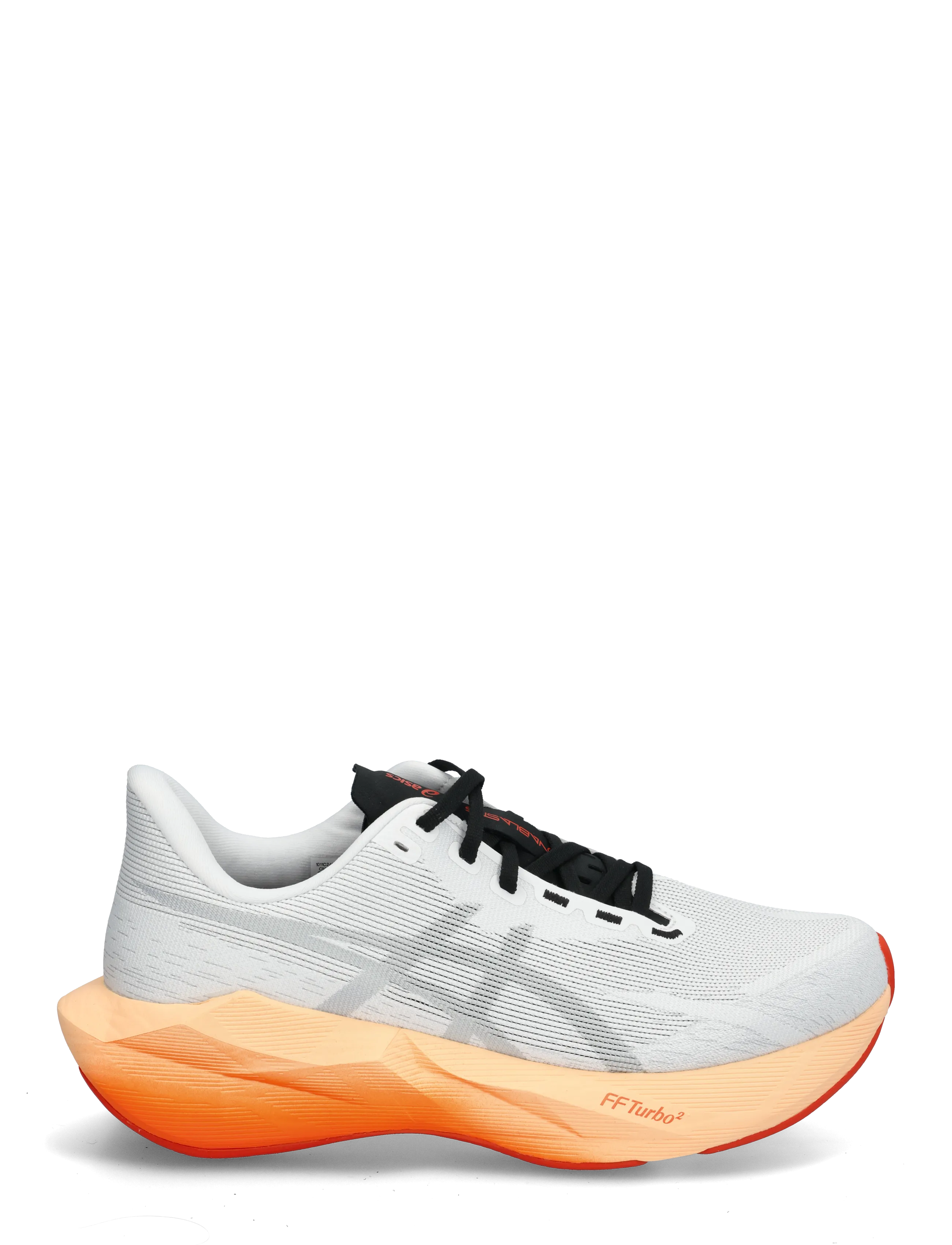 Asics - NOVABLAST 6 - shoes - white/orange glow - 2