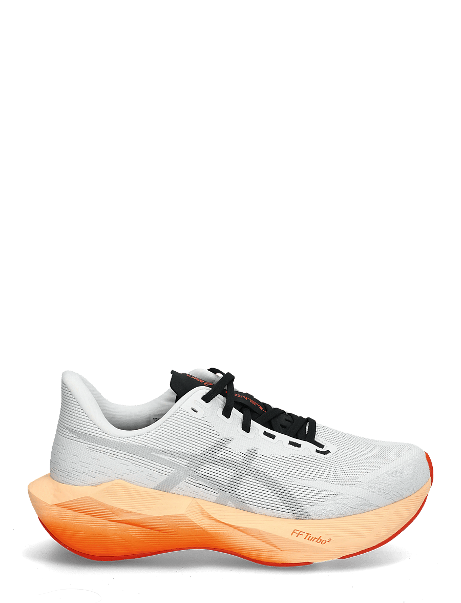 Asics - NOVABLAST 6 - shoes - white/orange glow - 2