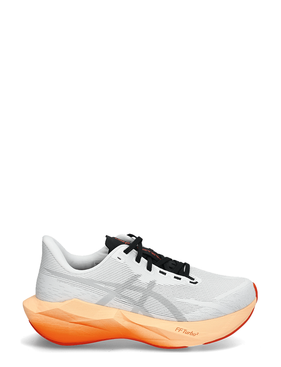 Asics - NOVABLAST 6 - shoes - white/orange glow - 2