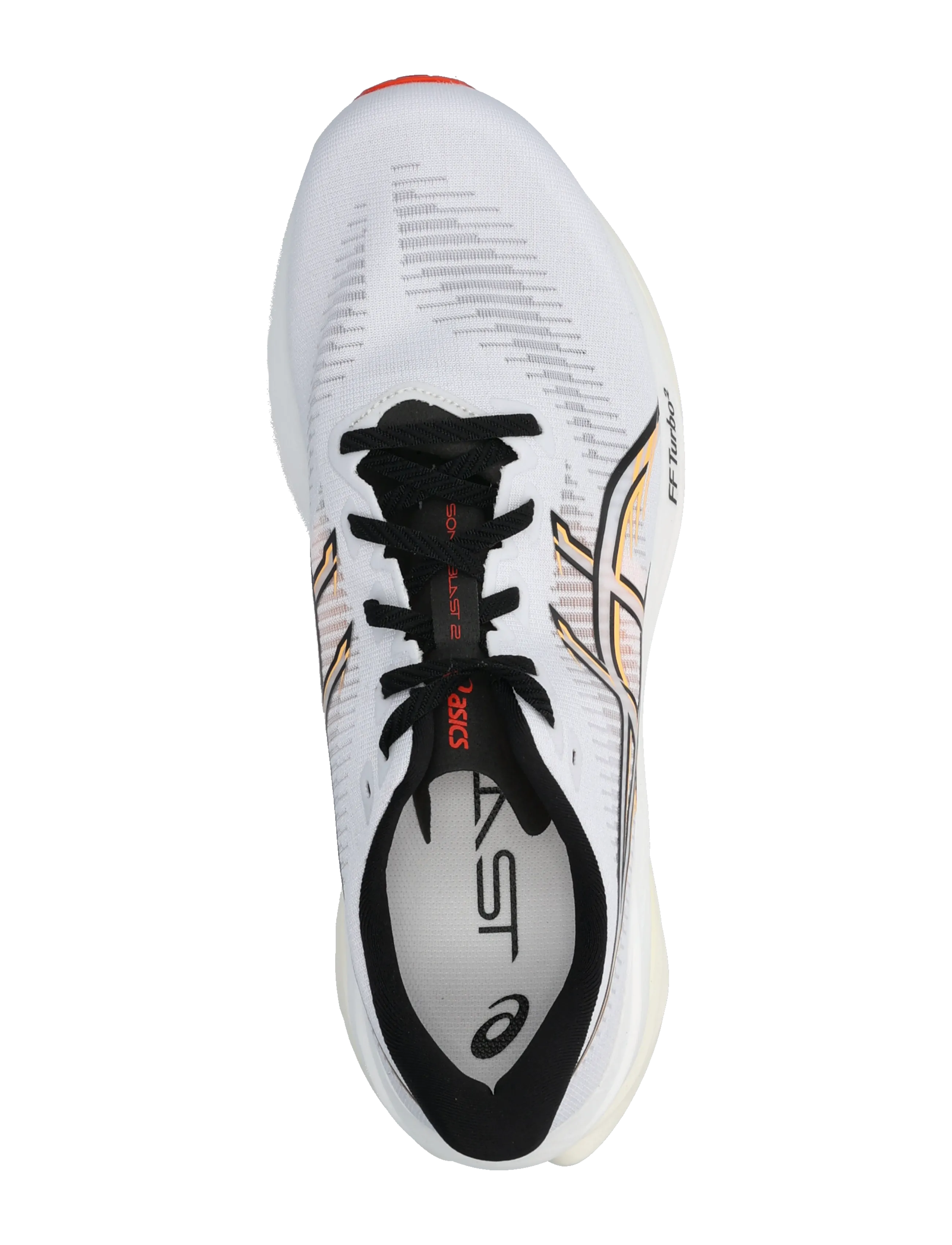 Asics - SONICBLAST 2 - shoes - white/stadium orange - 3