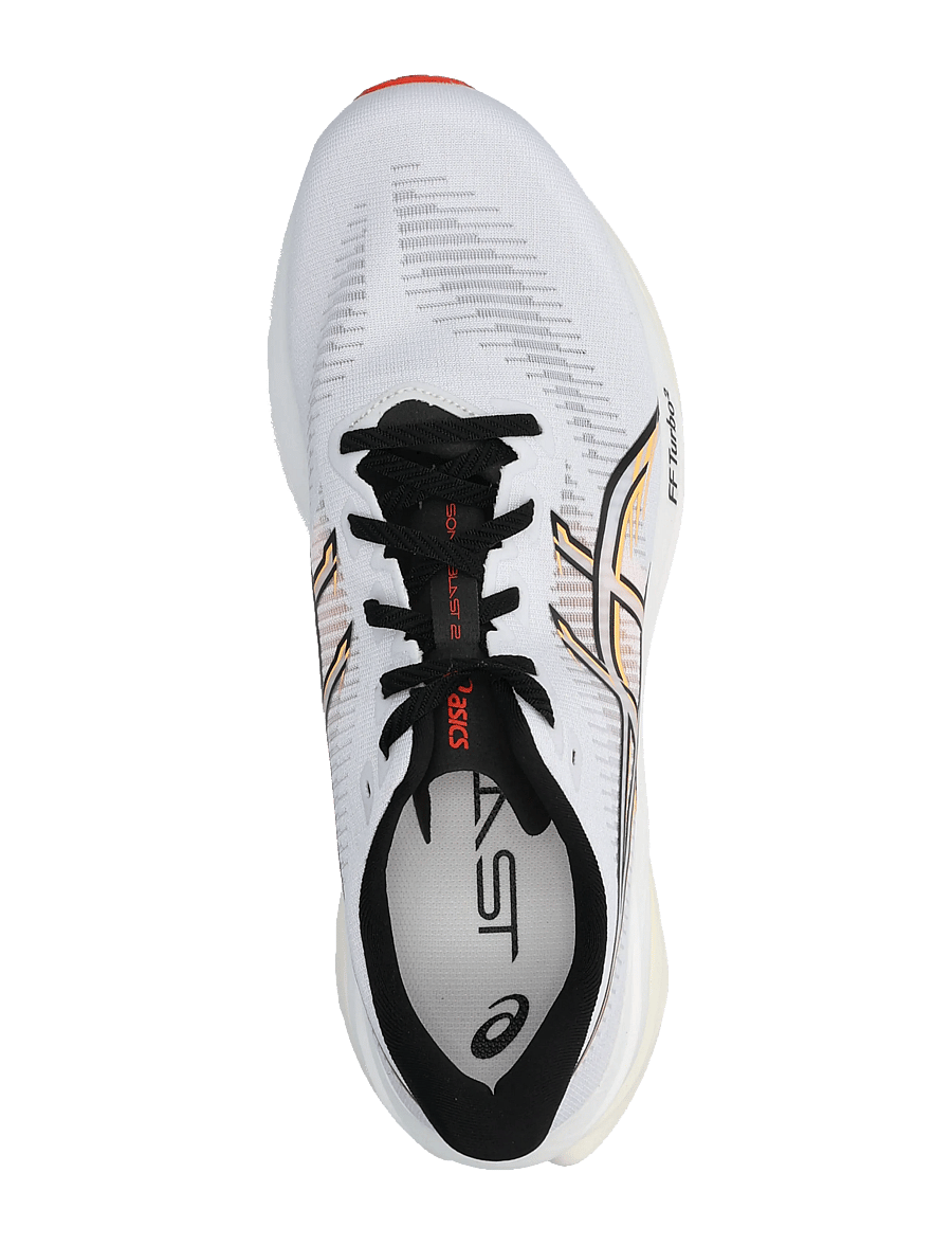 Asics - SONICBLAST 2 - shoes - white/stadium orange - 3