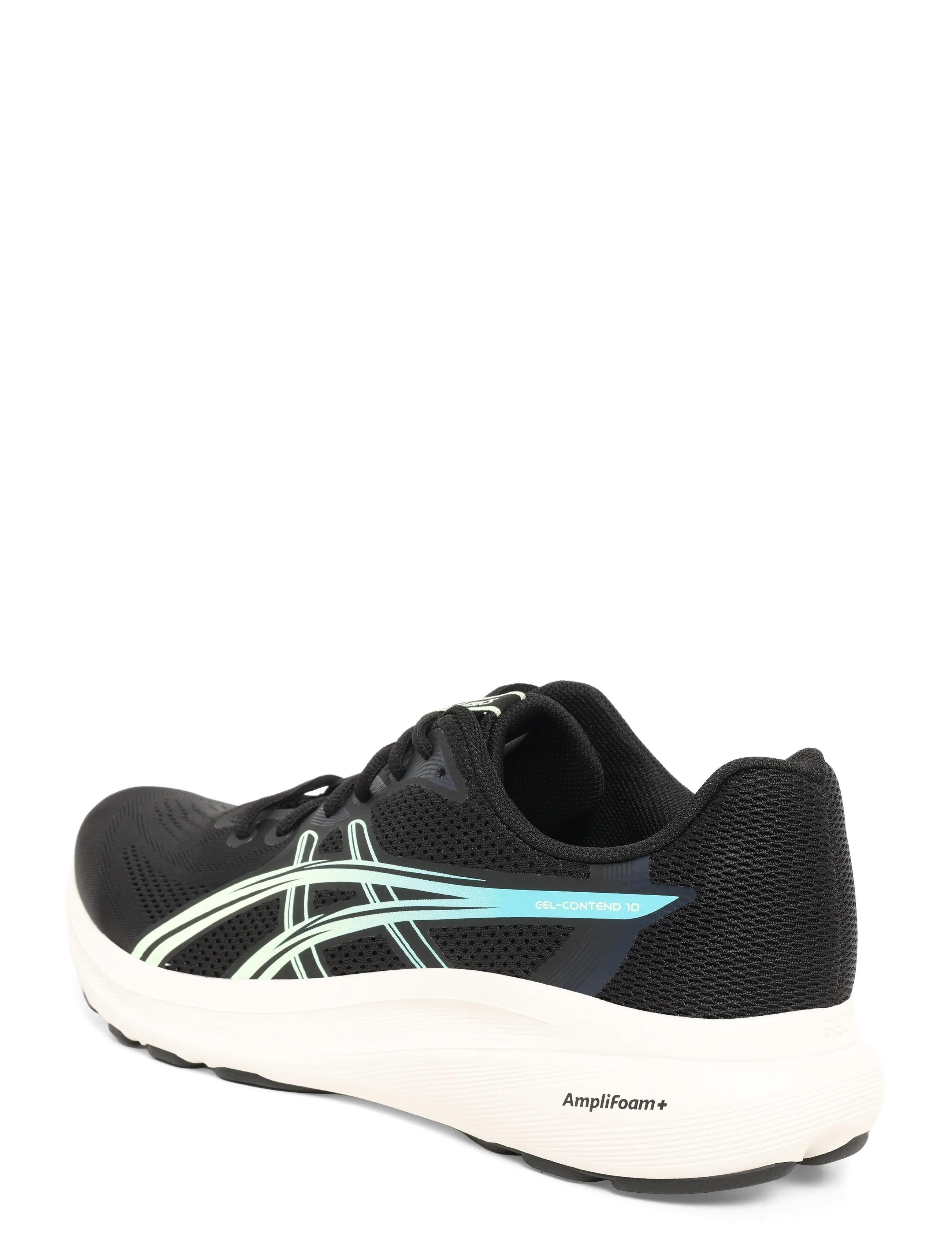 Asics - GEL-CONTEND 10 - running shoes - black/illuminate yellow - 1