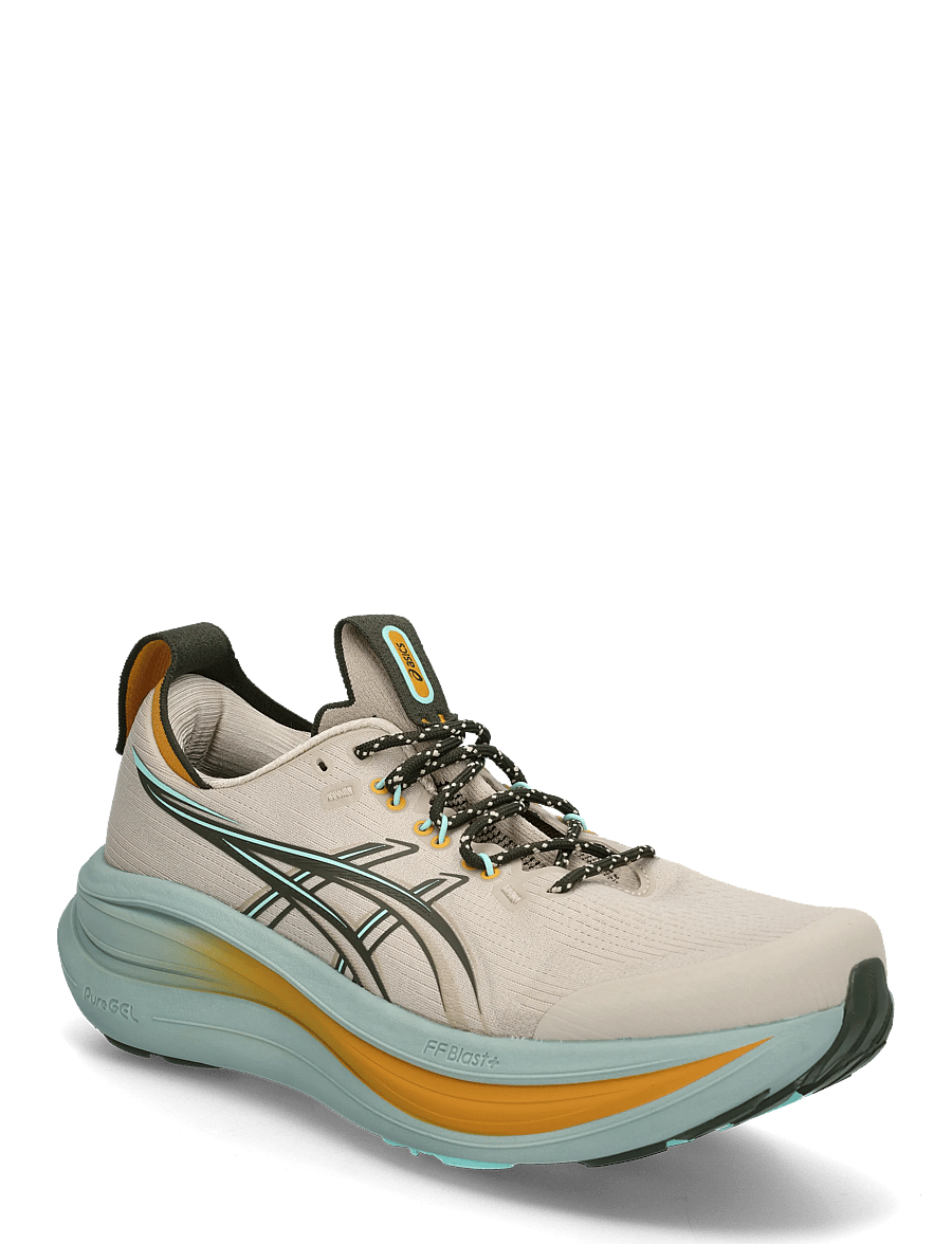 Asics - GEL-NIMBUS 28 TR - shoes - simply taupe/ocean haze - 0