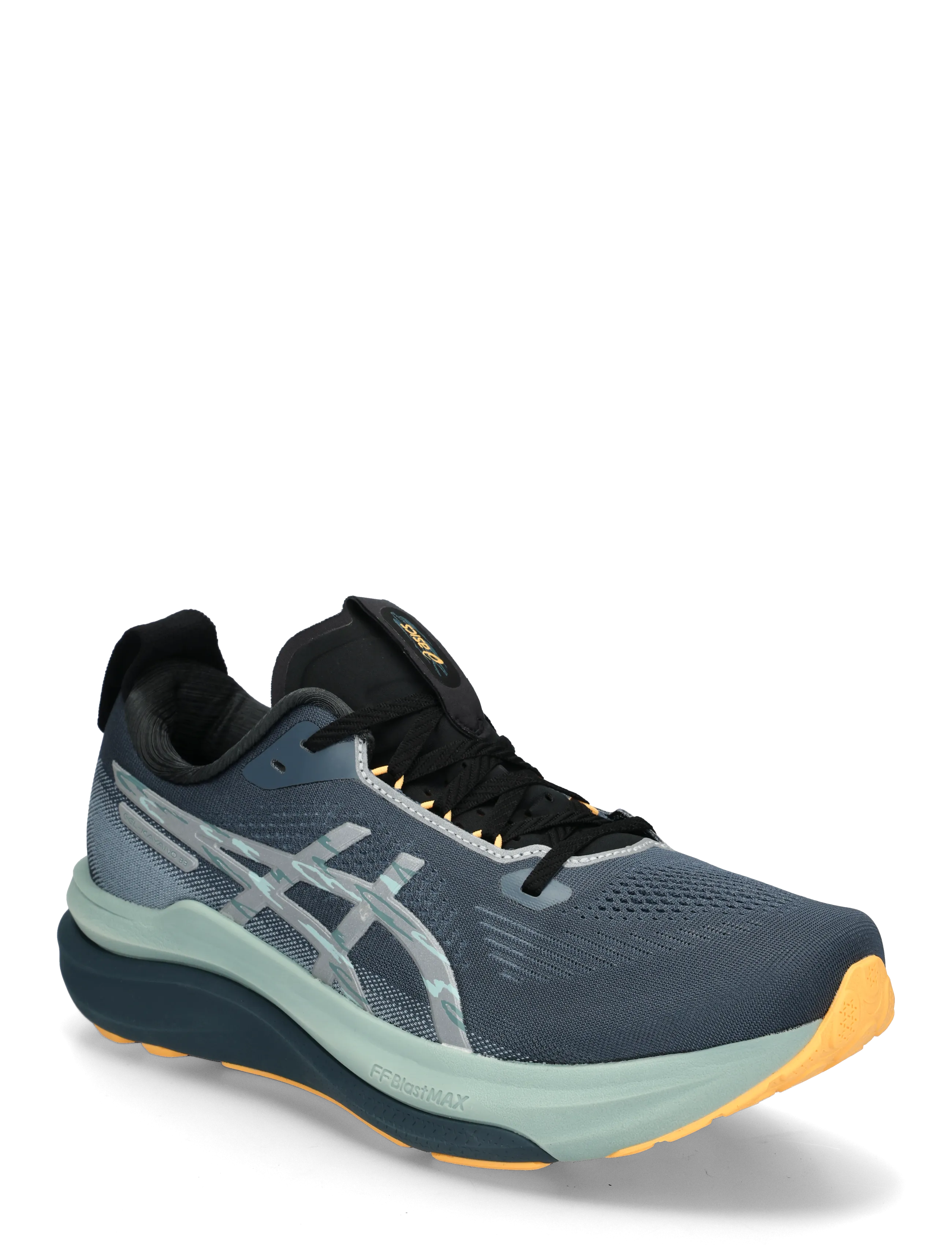 Asics GEL-KAYANO 33 LITE-SHOW - Vis alt - LITE-SHOW/ORANGE GLOW / navy