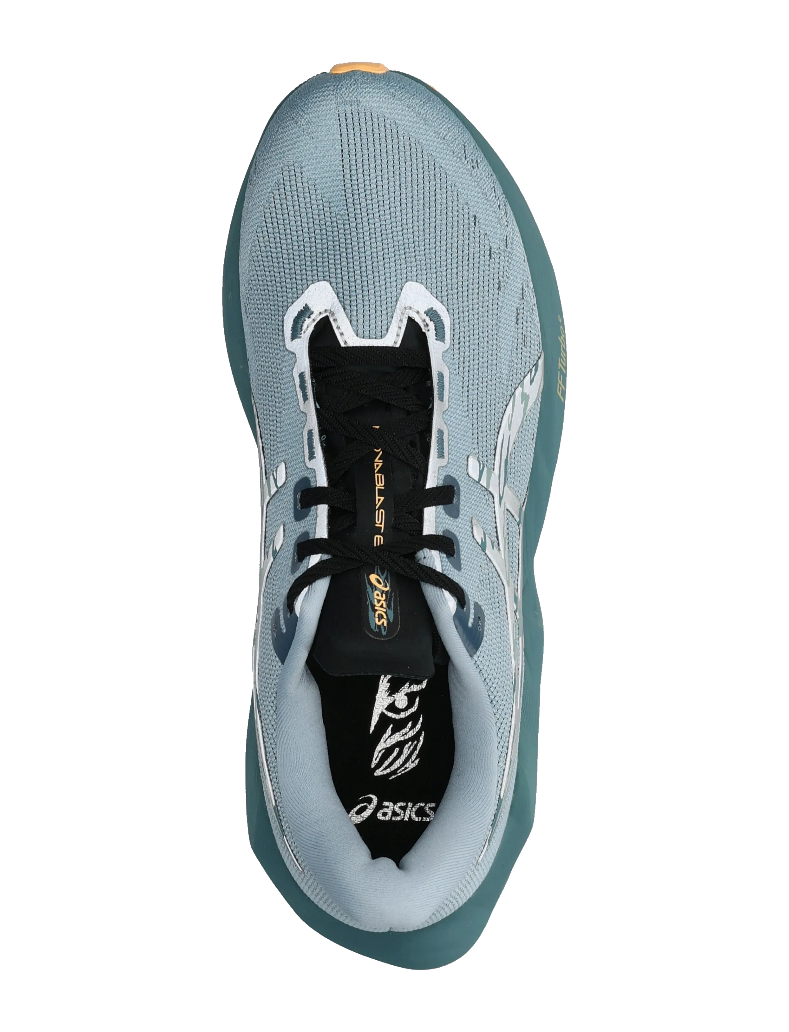Asics - NOVABLAST 6 LITE-SHOW - shoes - lite-show/orange glow - 3