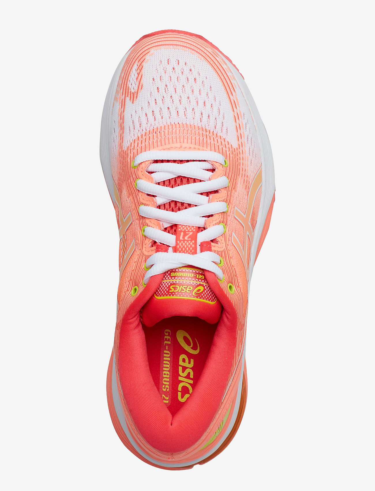 Asics - GEL-NIMBUS 21 - white/sun coral - 3