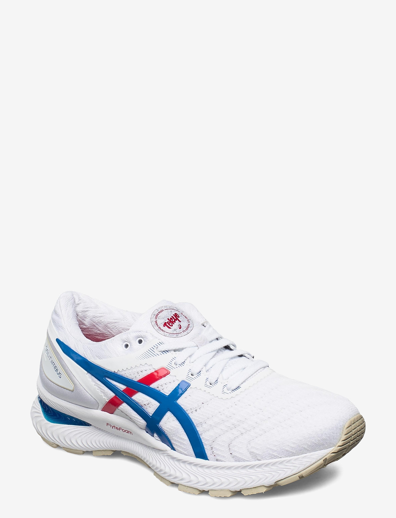 Asics - GEL-NIMBUS 22 - white/electric blue - 0