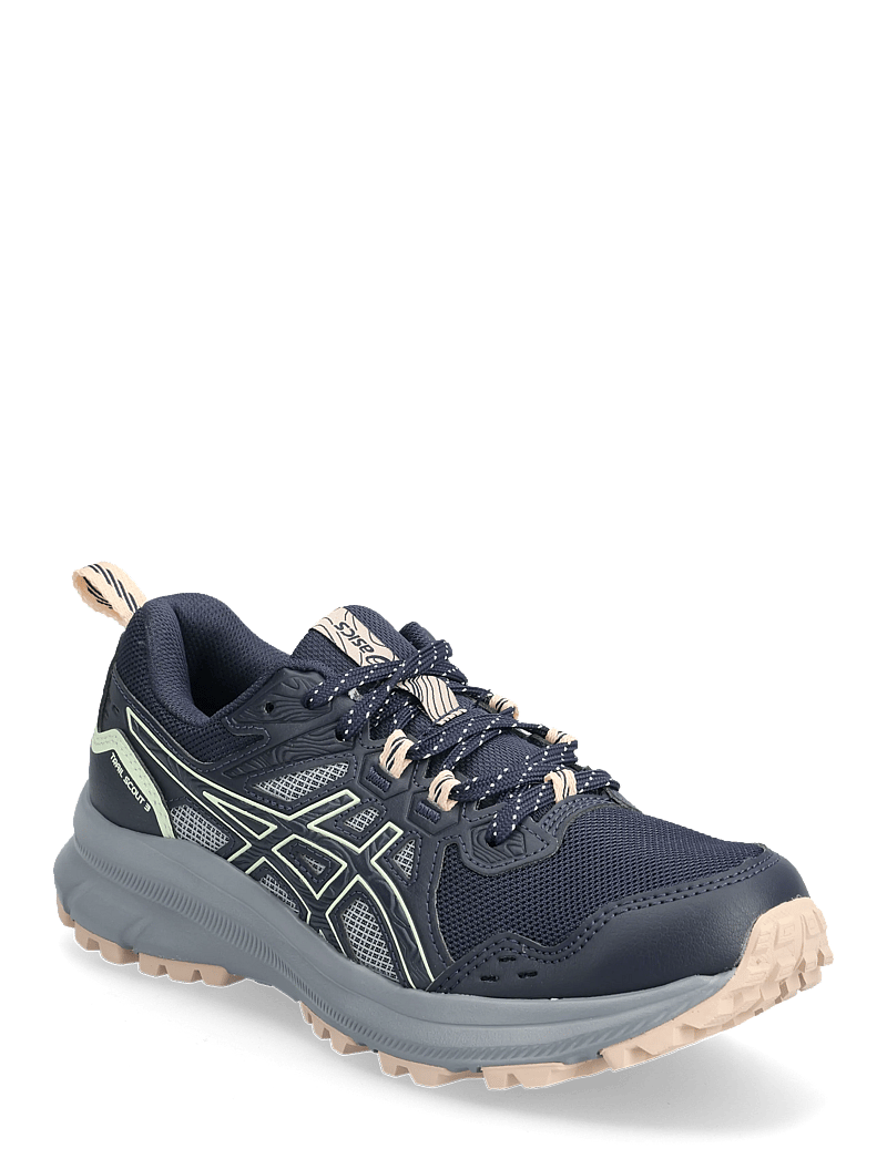 Asics - TRAIL SCOUT 3 - löparskor - midnight/whisper green - 0