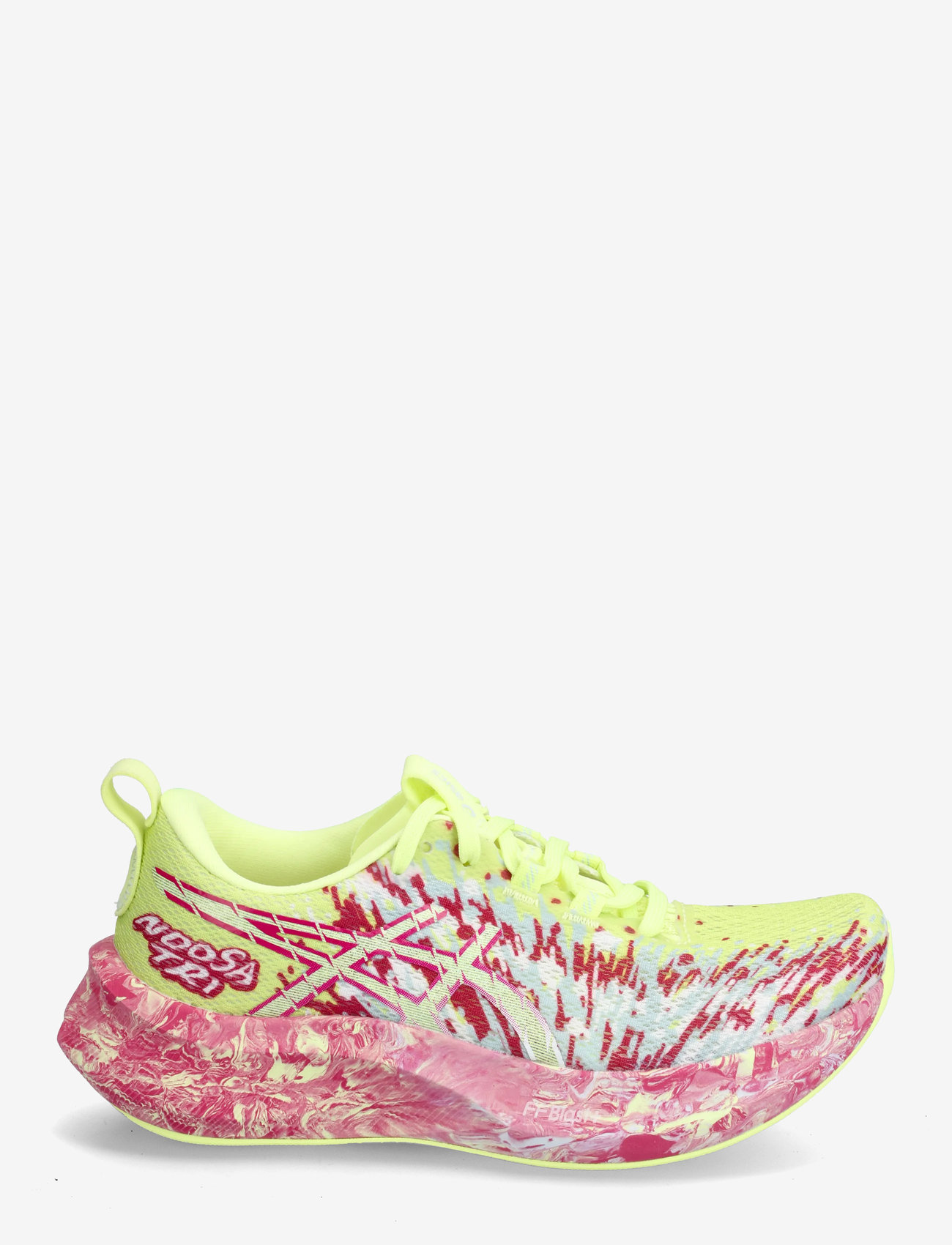 Asics - NOOSA TRI 16 - shoes - lucid yellow/bright rose - 1