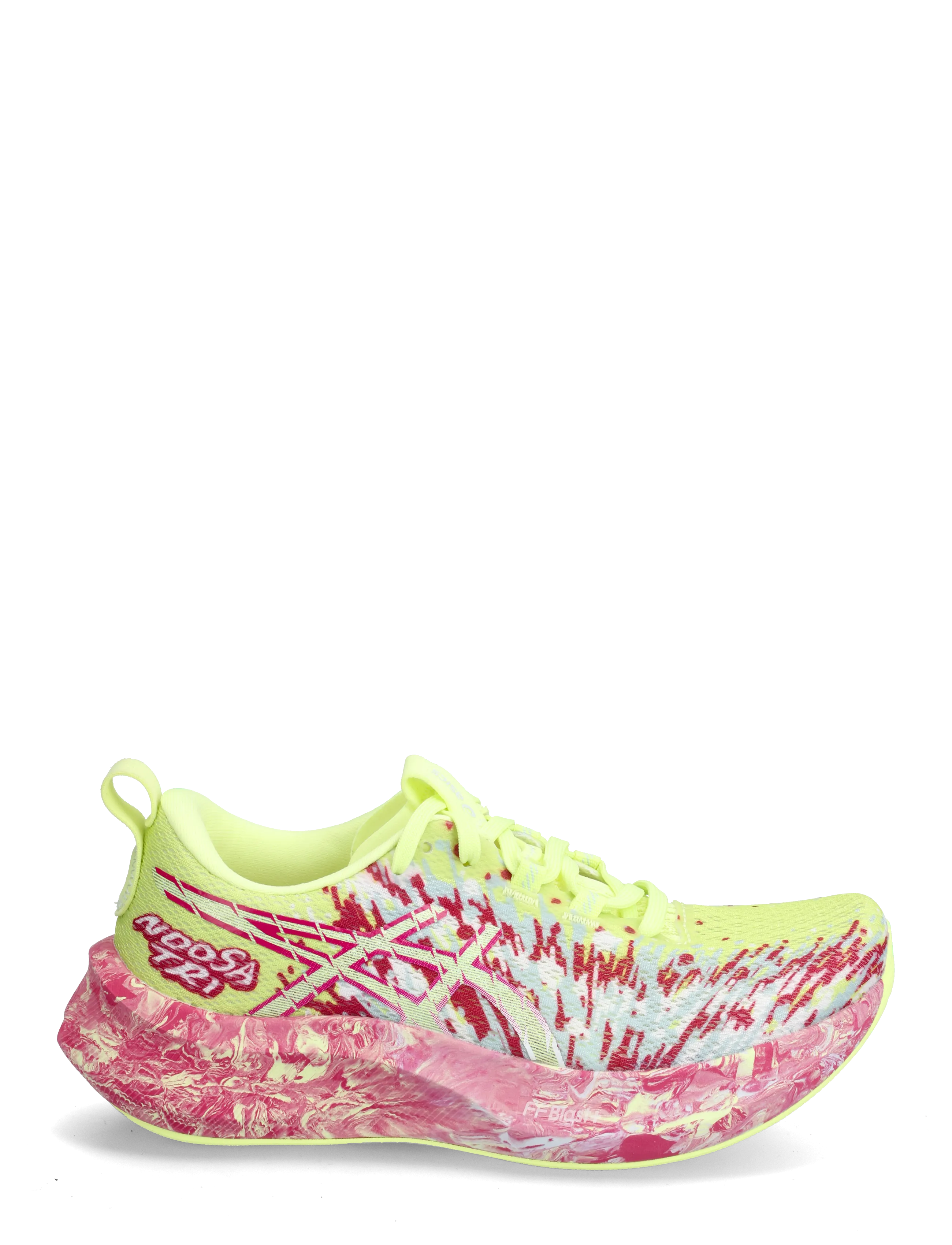 Asics - NOOSA TRI 16 - shoes - lucid yellow/bright rose - 1