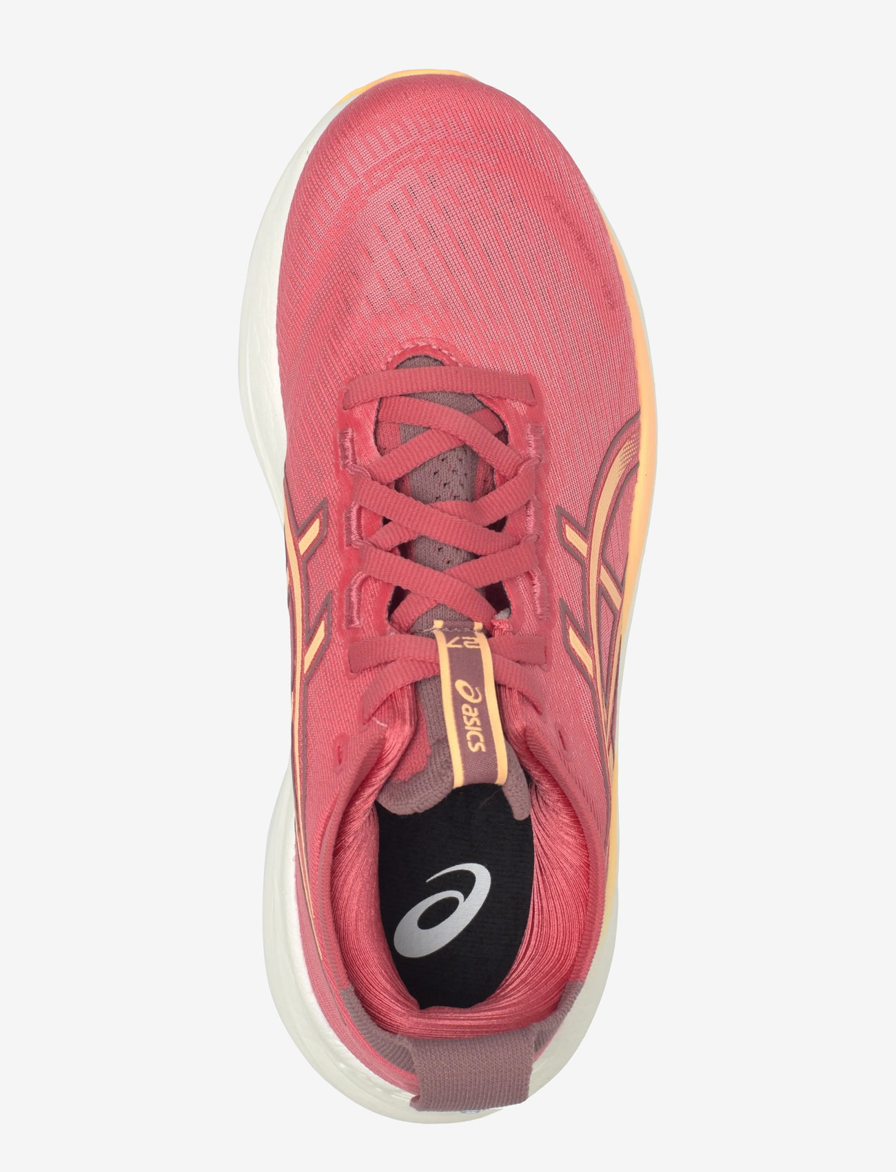 Asics - GEL-NIMBUS 27 - shoes - dark pink clay/orange glow - 3